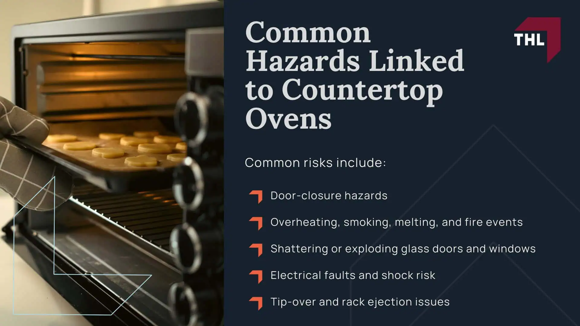 Countertop Oven Injury Lawsuit - Common Hazards Linked to Countertop Ovens - torhoerman law