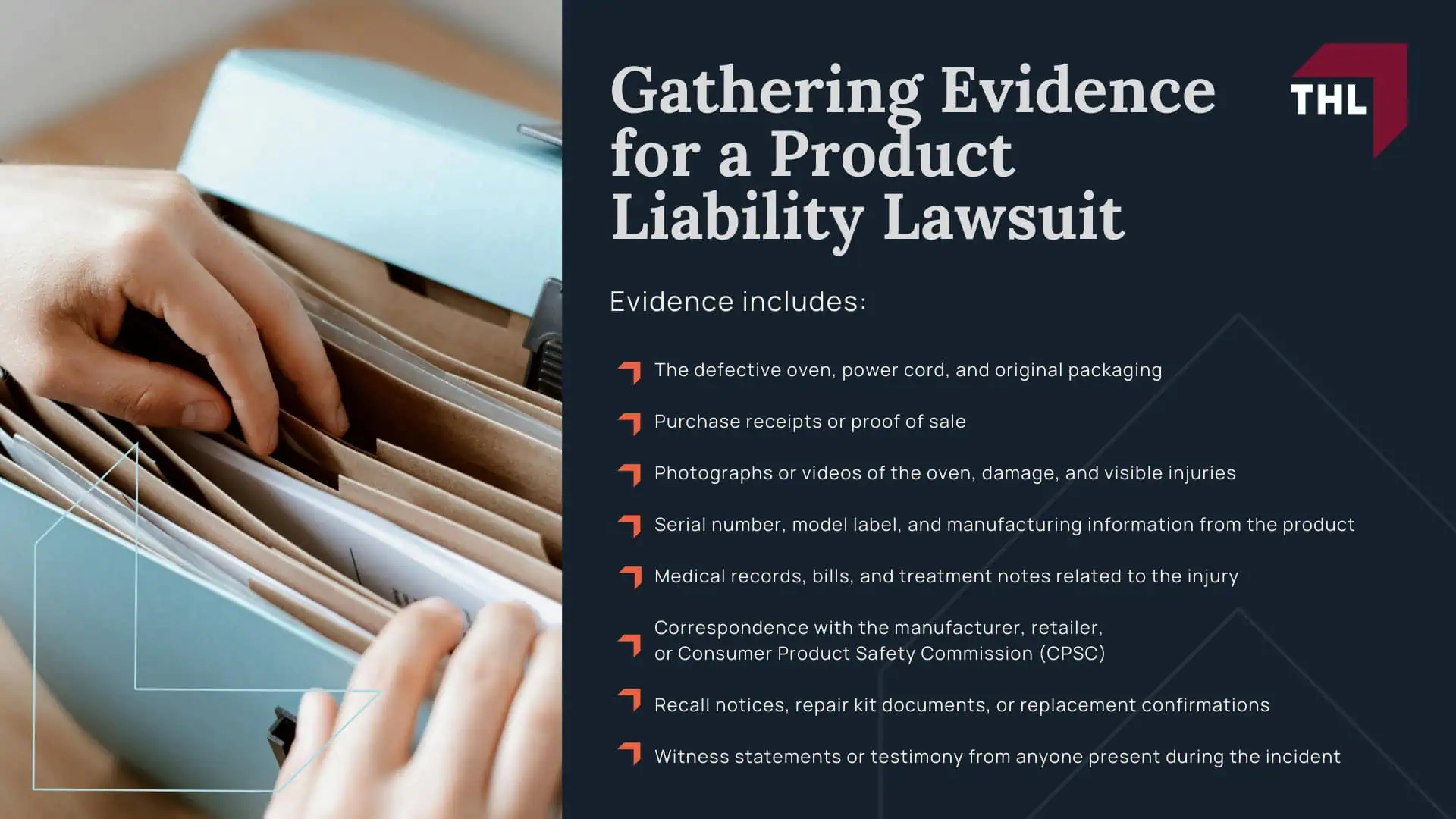 Countertop Oven Injury Lawsuit - Common Hazards Linked to Countertop Ovens - torhoerman law; Countertop Oven Injury Lawsuit - Injuries Linked to Defective Countertop Oven Products - torhoerman law; Recent Countertop Oven Recalls - torhoerman law; Countertop Oven Injury Lawsuit - What To Do If You've Suffered Injuries from a Defective Countertop Oven - torhoerman law; Countertop Oven Injury Lawsuit - Gathering Evidence for a Product Liability Lawsuit - torhoerman law