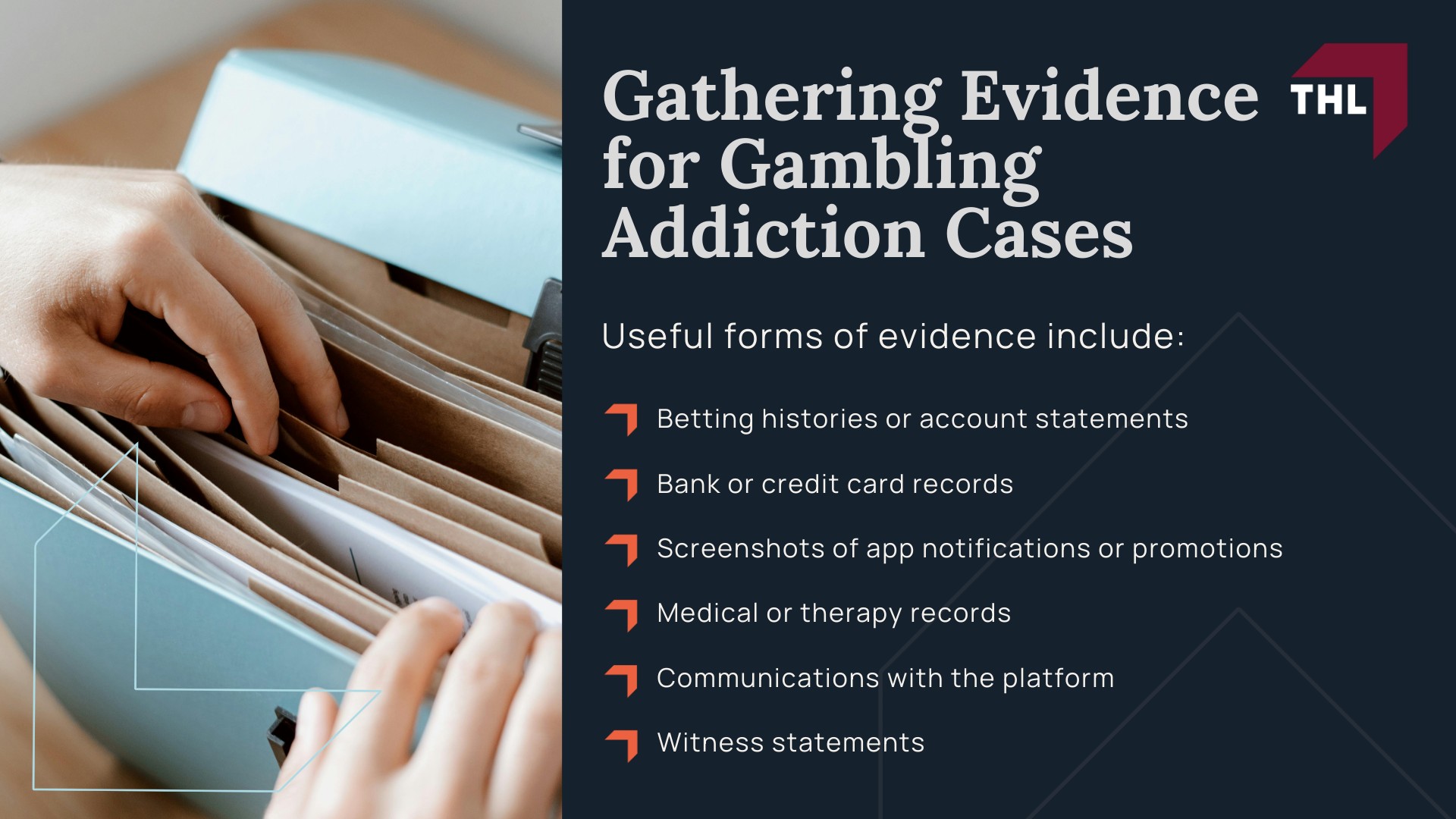 FanDuel Lawsuit for Online Gambling Addiction - FanDuel Gambling Addiction Lawsuit Overview - torhoerman law; FanDuel Lawsuit for Online Gambling Addiction - What is Alleged in Gambling Addiction Lawsuits - torhoerman law; FanDuel Lawsuit for Online Gambling Addiction - Cases and Regulatory Action Involving FanDuel - torhoerman law; FanDuel Lawsuit for Online Gambling Addiction - Who Qualifies for the FanDuel Addiction Lawsuit - torhoerman law; FanDuel Lawsuit for Online Gambling Addiction - Gathering Evidence for Gambling Addiction Cases - torhoerman law