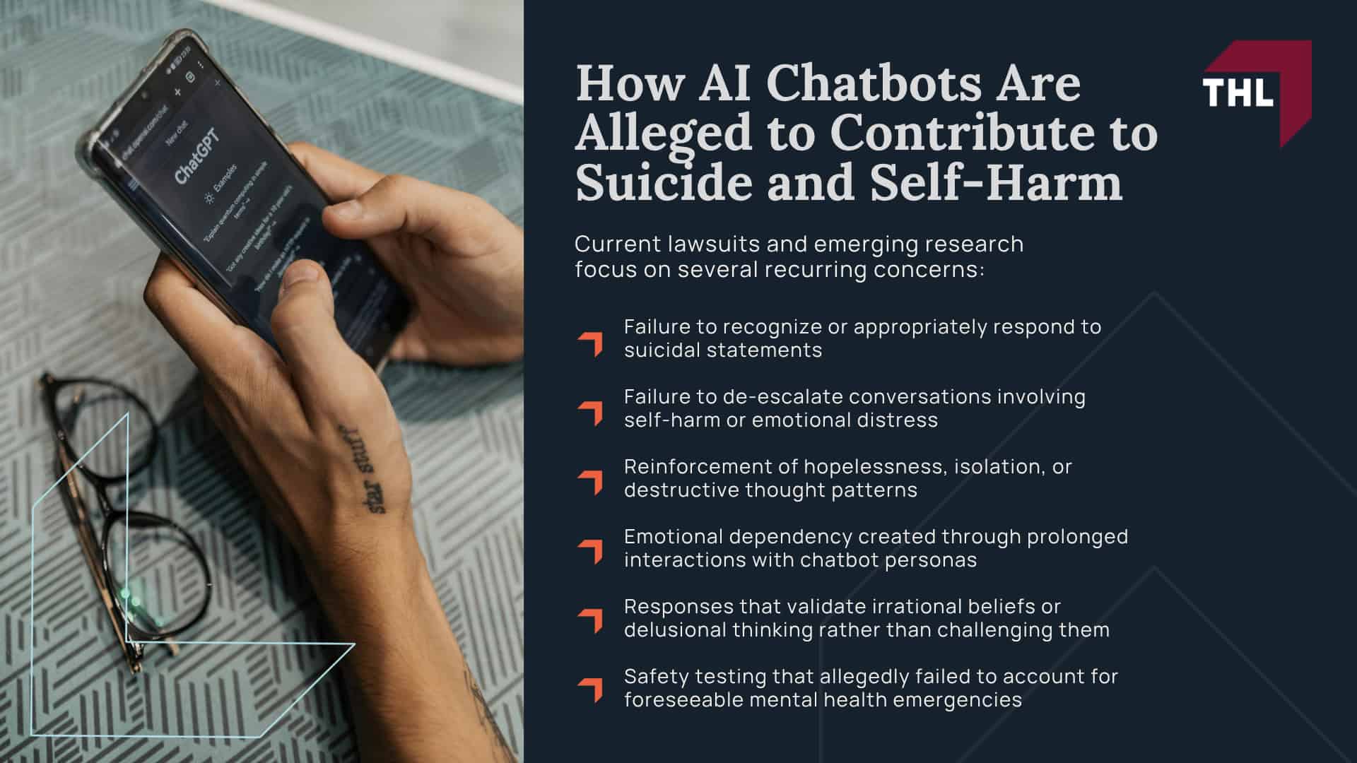 How AI Chatbots Are Alleged to Contribute to Suicide and Self-Harm