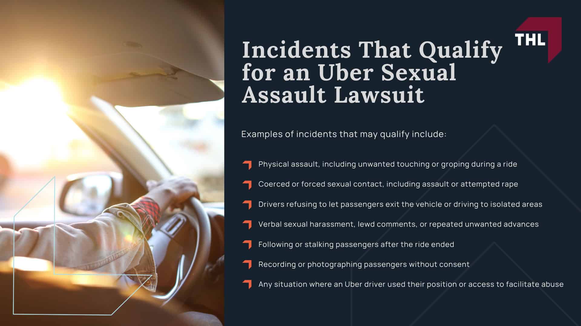 When You Can Sue Uber for Sexual Assault; Incidents That Qualify for an Uber Sexual Assault Lawsuit