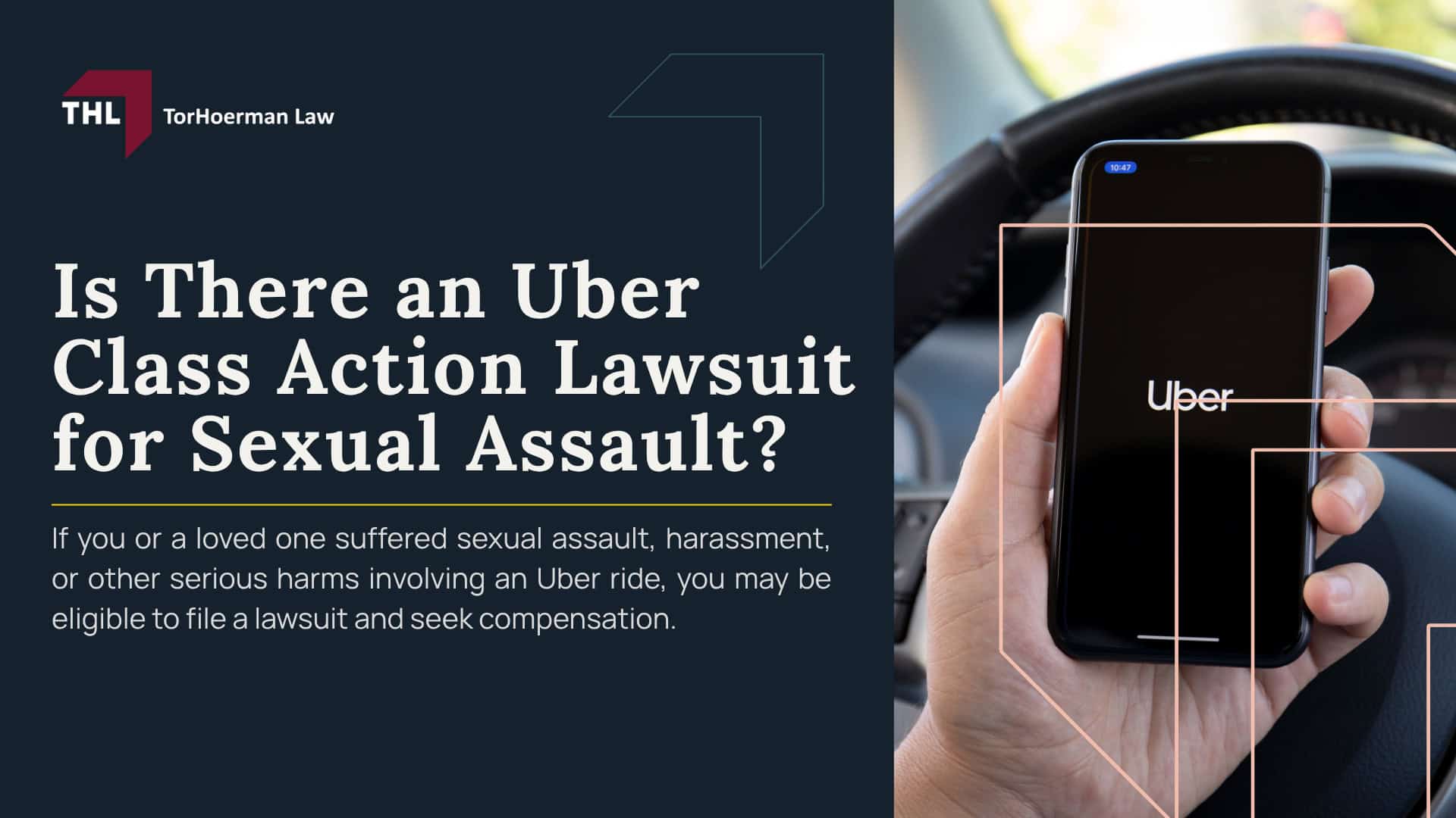 Is There an Uber Class Action Lawsuit for Sexual Assault; Is There an Uber Class Action Lawsuit for Sexual Assault_ - Class Action vs. MDL_ What’s the Difference_ - torhoerman law; Is There an Uber Class Action Lawsuit for Sexual Assault_ - How a Class Action Works - torhoerman law; Is There an Uber Class Action Lawsuit for Sexual Assault_ - How a MDL Works - torhoerman law; Is There an Uber Class Action Lawsuit for Sexual Assault_ - Why Uber Sexual Assault Claims Use an MDL - torhoerman law; Is There an Uber Class Action Lawsuit for Sexual Assault - Where Uber Sexual Assault Cases Are Being Heard - torhoerman law; Is There an Uber Class Action Lawsuit for Sexual Assault_ - The Uber Technologies Passenger Sexual Assault Litigation; Is There an Uber Class Action Lawsuit for Sexual Assault - The Legal Process for Uber Sexual Assault Lawsuits (From Consultation to Resolution) - torhoerman law; Is There an Uber Class Action Lawsuit for Sexual Assault_ - Evidence in Uber Sexual Assault Lawsuits - torhoerman law; Is There an Uber Class Action Lawsuit for Sexual Assault_ - Damages in Uber Sexual Assault Cases - torhoerman law; Is There an Uber Class Action Lawsuit for Sexual Assault - Timing and Deadlines in Uber Sexual Assault Lawsuits - torhoerman law; Is There an Uber Class Action Lawsuit for Sexual Assault_ - Uber Sexual Assault Lawyers - torhoerman law; Class Action vs. MDL_ What’s the Difference; How a MDL Works; How a Class Action Works; Why Uber Sexual Assault Claims Use an MDL; Where Uber Sexual Assault Cases Are Being Heard; The Legal Process for Uber Sexual Assault Lawsuits (From Consultation to Resolution); Evidence in Uber Sexual Assault Lawsuits; Damages in Uber Sexual Assault Cases; Timing and Deadlines in Uber Sexual Assault Lawsuits; TorHoerman Law_ Uber Sexual Assault Lawyers