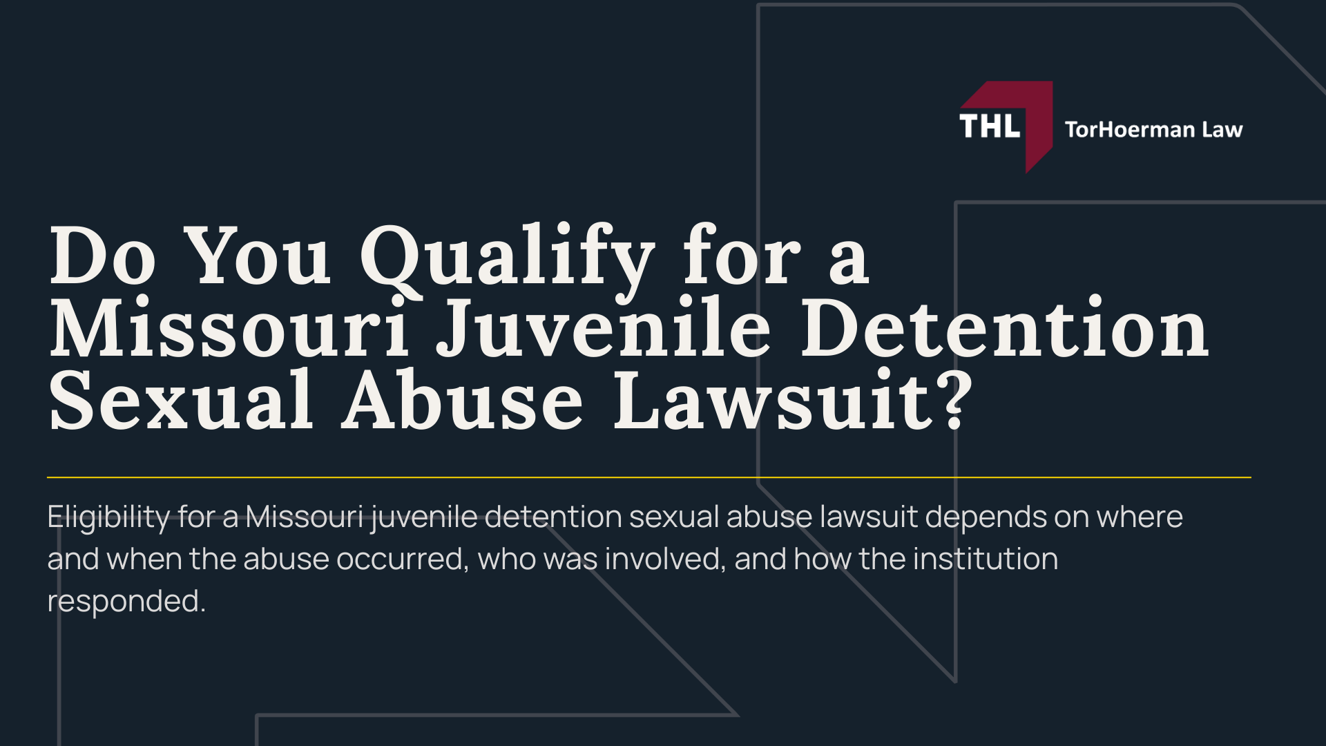 Missouri Juvenile Detention Center Abuse Lawsuit - Understanding Sexual Abuse in Juvenile Detention Facilities - torhoerman law; Missouri Juvenile Detention Center Abuse Lawsuit - What Constitutes Sexual Abuse in Custodial Settings - torhoerman law; Missouri Juvenile Detention Center Abuse Lawsuit - Why Juvenile Detainees Are Especially Vulnerable - torhoerman law; Missouri Juvenile Detention Center Abuse Lawsuit - Missouri Juvenile Facilities Under Investigation - torhoerman law; Missouri Juvenile Detention Center Abuse Lawsuit - Legal Rights of Sexual Abuse Survivors - torhoerman law; Missouri Juvenile Detention Center Abuse Lawsuit - Why Juvenile Detainees Are Especially Vulnerable - torhoerman law (1); Missouri Juvenile Detention Center Abuse Lawsuit - Statute of Limitations for Missouri Child Sexual Abuse Claims - torhoerman law; Missouri Juvenile Detention Center Abuse Lawsuit - Do You Qualify for a St Louis Personal Injury Claim - torhoerman law
