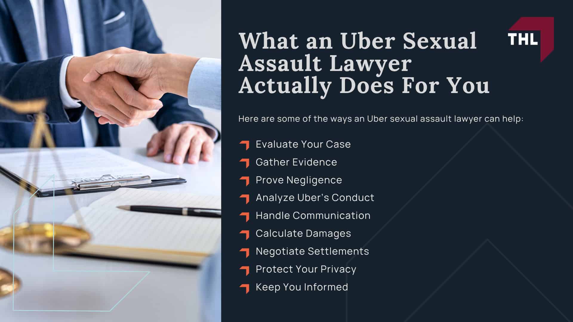 When You Can Sue Uber for Sexual Assault; Incidents That Qualify for an Uber Sexual Assault Lawsuit; What Needs to Be Shown in Uber Sexual Assault Claims; What an Uber Sexual Assault Lawyer Actually Does For You