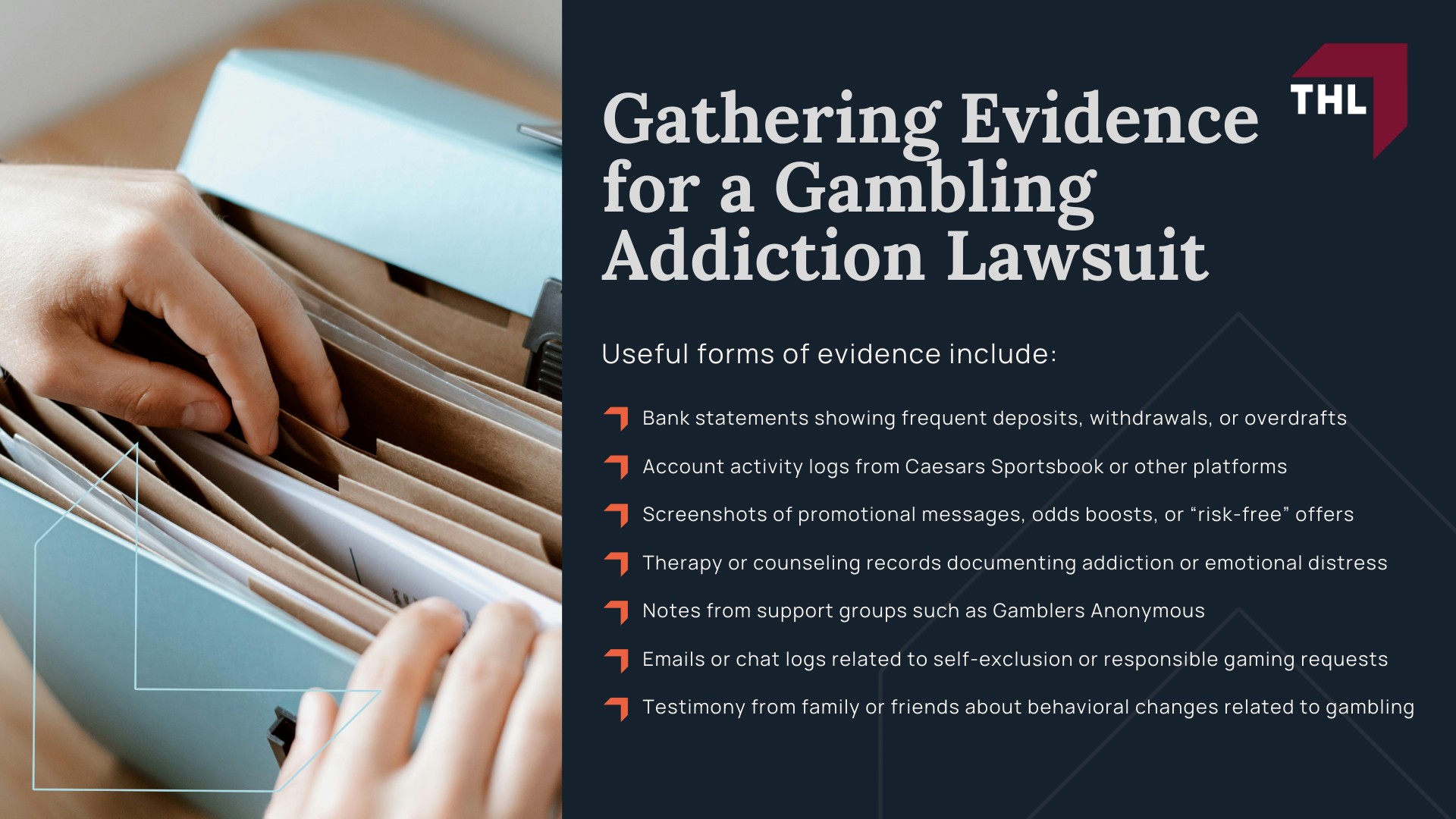 Who Qualifies for the Caesars Sportsbook Lawsuit?; Gathering Evidence for a Gambling Addiction Lawsuit