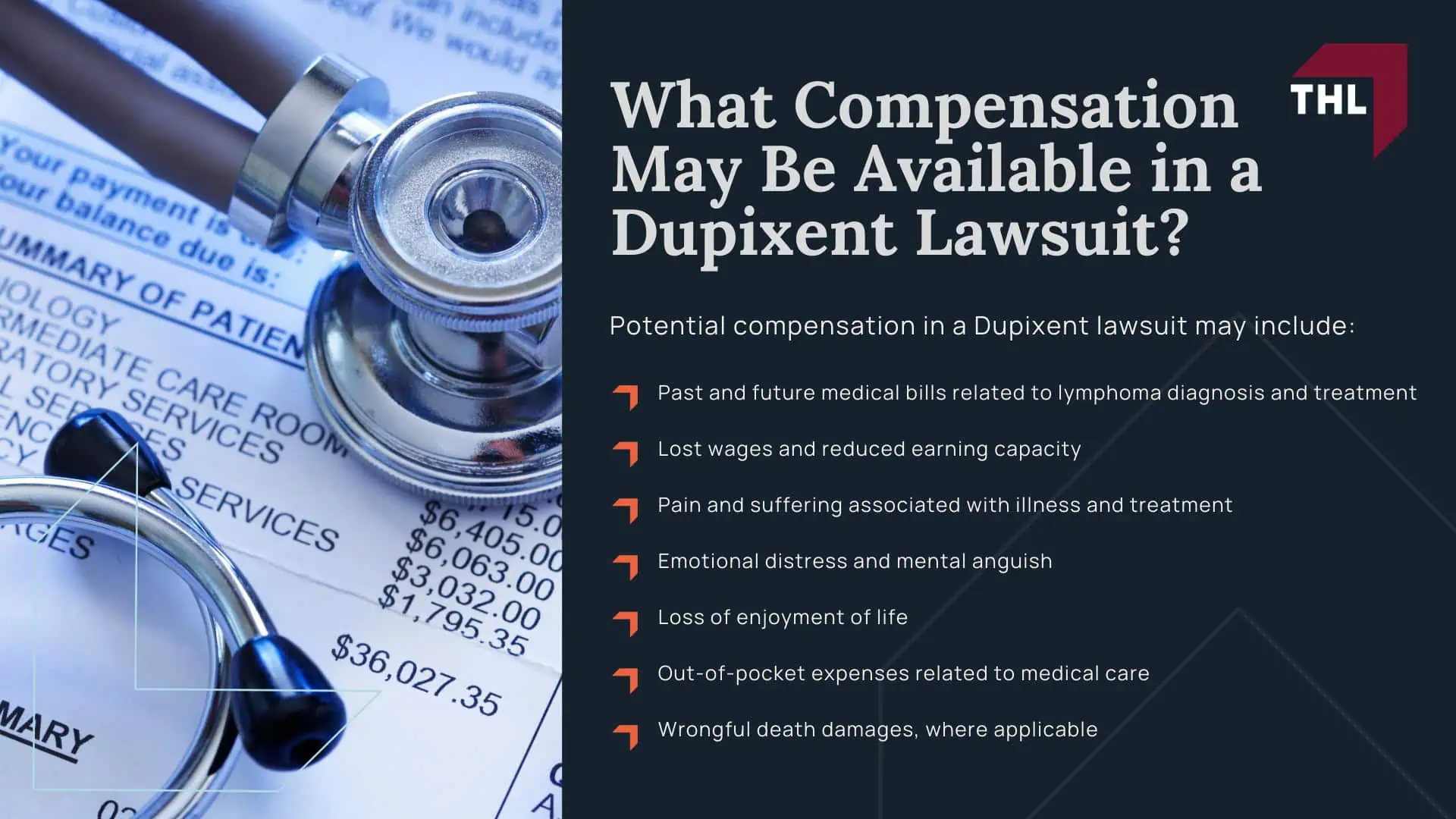 Dupixent Lawsuit Settlement Amounts - Dupixent Lawsuit Settlement Projections - torhoerman law; Dupixent Lawsuit Settlement Amounts - Filing a Dupixent Lawsuit Step-by-Step - torhoerman law; Dupixent Lawsuit Settlement Amounts - Factors That May Influence Dupixent Settlement Amounts - torhoerman law; Dupixent Lawsuit Settlement Amounts - Role of Medical Records and Expert Review - torhoerman law; Dupixent Lawsuit Settlement Amounts - How Wrongful Death Claims Affect Potential Settlement Values - torhoerman law; Dupixent Lawsuit Settlement Amounts - Have There Been Any Dupixent Lawsuit Settlements Yet - torhoerman law; Dupixent Lawsuit Settlement Amounts - Sanofi-Aventis Knew of the Risks Taxotere Posed to Breast Cancer Patients - torhoerman law; Dupixent Lawsuit Settlement Amounts - What Compensation May Be Available in a Dupixent Lawsuit - torhoerman law