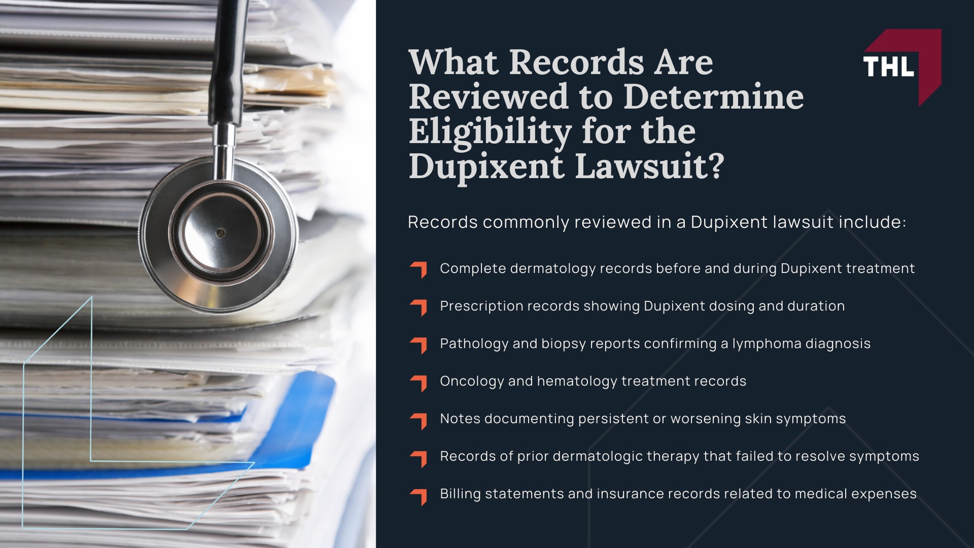 Dupixent Lymphoma Lawsuit Who Qualifies - What the Dupixent Lymphoma Lawsuit Is Alleging - torhoerman law; Dupixent Lymphoma Lawsuit Who Qualifies - Who Is Being Screened as a Potential Claimant for the Dupixent Lawsuit - torhoerman law; Dupixent Lymphoma Lawsuit Who Qualifies - Who is Commonly Prescribed Dupixent - torhoerman law; Dupixent Lymphoma Lawsuit Who Qualifies - Why the FDA Label Matters for Dupixent Lawsuit Eligibility - torhoerman law; Dupixent Lymphoma Lawsuit Who Qualifies - Do You Qualify for the Dupixent Lymphoma Lawsuit - torhoerman law; Dupixent Lymphoma Lawsuit Who Qualifies - What Records Are Reviewed to Determine Eligibility for the Dupixent Lawsuit - torhoerman law