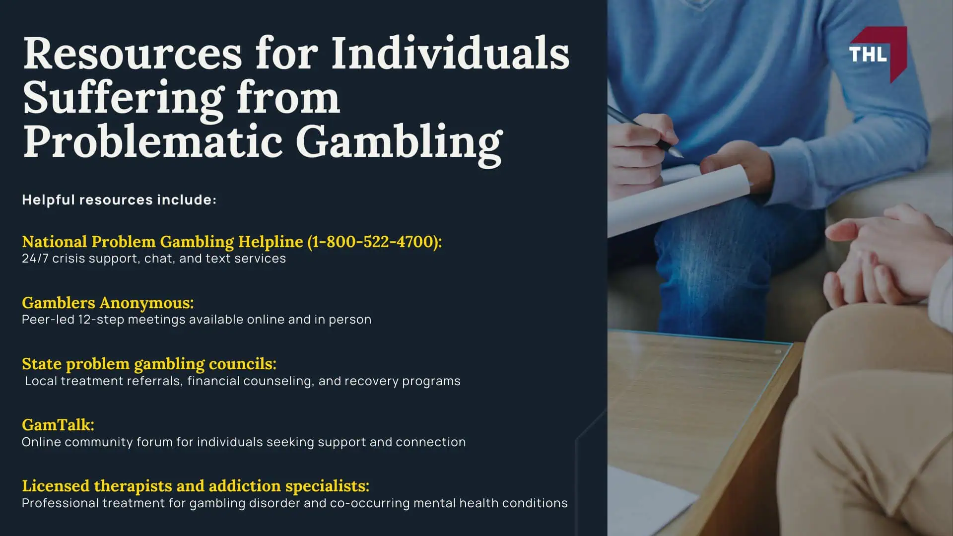 ESPN Bet Lawsuit for Online Gambling Addiction - ESPN Bet Gambling Addiction Lawsuit Overview - torhoerman law; ESPN Bet Lawsuit for Online Gambling Addiction - What Is Being Alleged Against Major Gambling Companies - torhoerman law; ESPN Bet Lawsuit for Online Gambling Addiction - Cases and Regulatory Actions Involving Online Sportsbooks - torhoerman law; ESPN Bet Lawsuit for Online Gambling Addiction - Who Qualifies for the ESPN Bet Lawsuit - torhoerman law; ESPN Bet Lawsuit for Online Gambling Addiction - Gathering Evidence for a Gambling Addiction Lawsuit - torhoerman law; ESPN Bet Lawsuit for Online Gambling Addiction - Damages in Sports Betting Lawsuits - torhoerman law; Resources for Individuals Suffering From Gambling Addictions