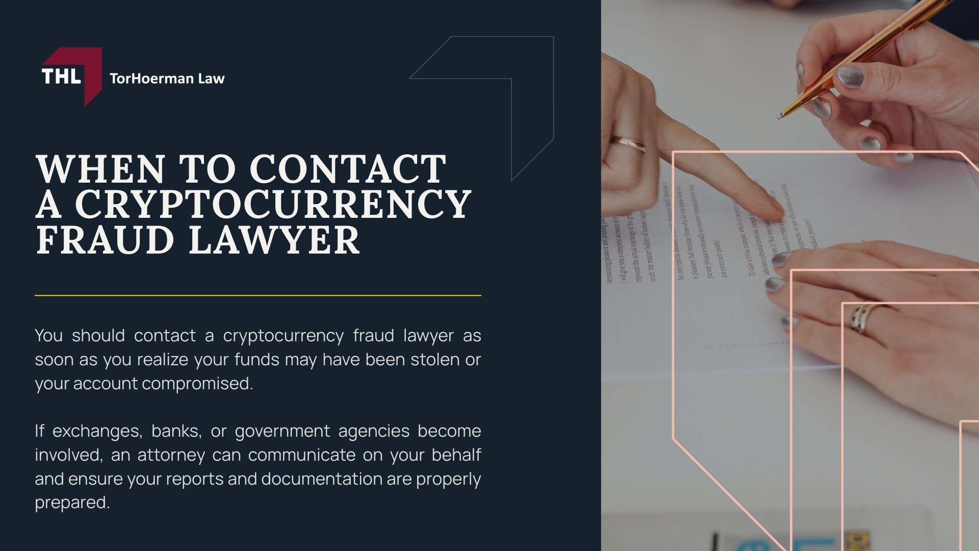 Cryptocurrency Fraud Lawyer Legal Support for Crypto Scam Victims- Pig Butchering Lawsuit - 2026 Design - Tohoerman Law; Cryptocurrency Fraud Lawyer Legal Support for Crypto Scam Victims- Pig Butchering Lawsuit - 2026 Design - Tohoerman Law; Coordinating with Cryptocurrency Exchanges, Agencies, Investigators; Cryptocurrency Fraud Lawyer Legal Support for Crypto Scam Victims- Pig Butchering Lawsuit - 2026 Design - Tohoerman Law; Cryptocurrency Fraud Lawyer Legal Support for Crypto Scam Victims- Pig Butchering Lawsuit - 2026 Design - Tohoerman Law; Coordinating with Cryptocurrency Exchanges, Agencies, Investigators
