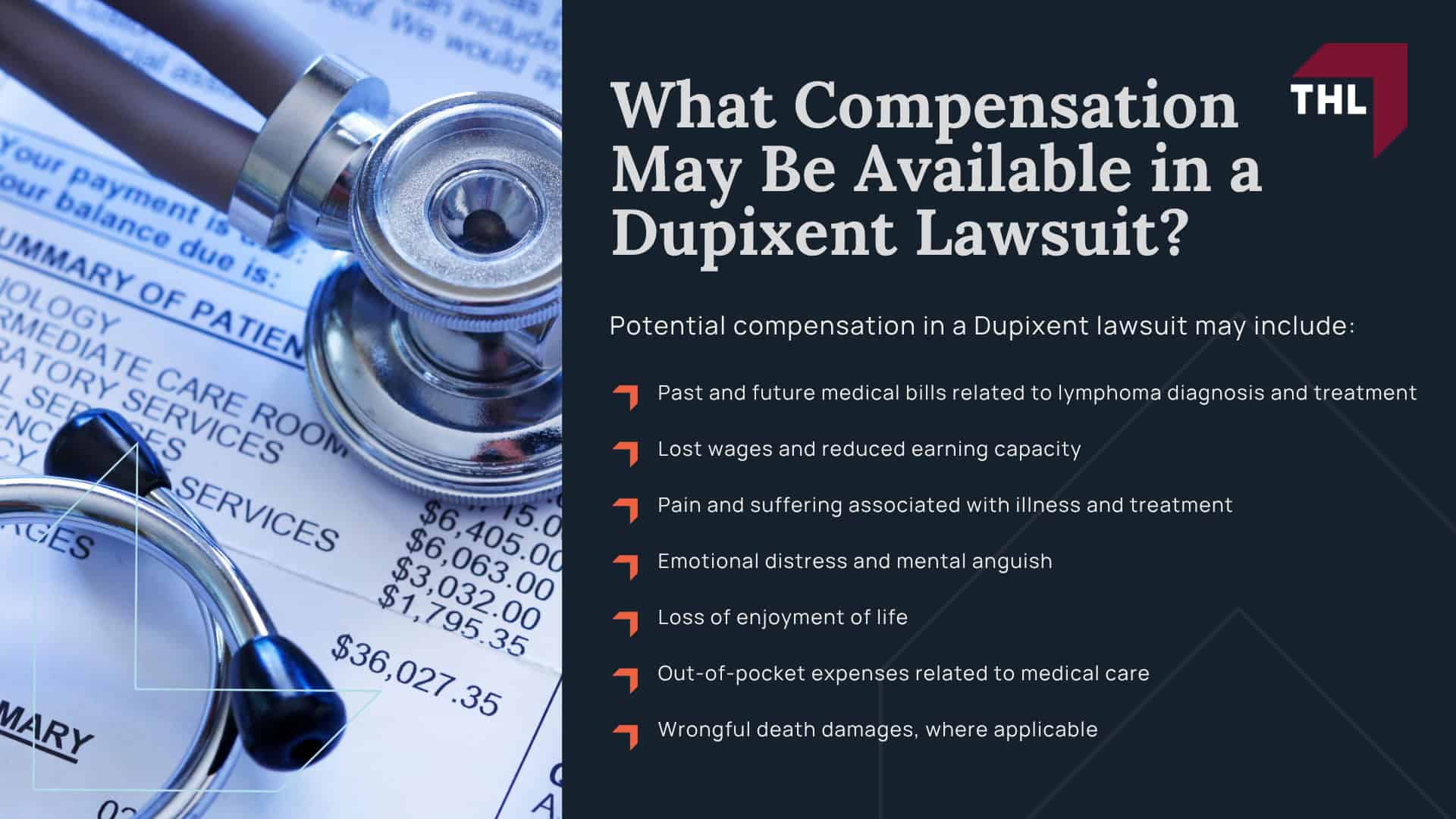 Dupixent Lawsuit Settlement Projections; Why Are Dupixent Lawsuits Being Filed; Dupixent Lawsuit Settlement Amounts - How Wrongful Death Claims Affect Potential Settlement Values - torhoerman law; Filing a Dupixent Lawsuit_ Step-by-Step; Factors That May Influence Dupixent Settlement Amounts that may influence potential settlement amounts include; How Wrongful Death Claims Affect Potential Settlement Values; 