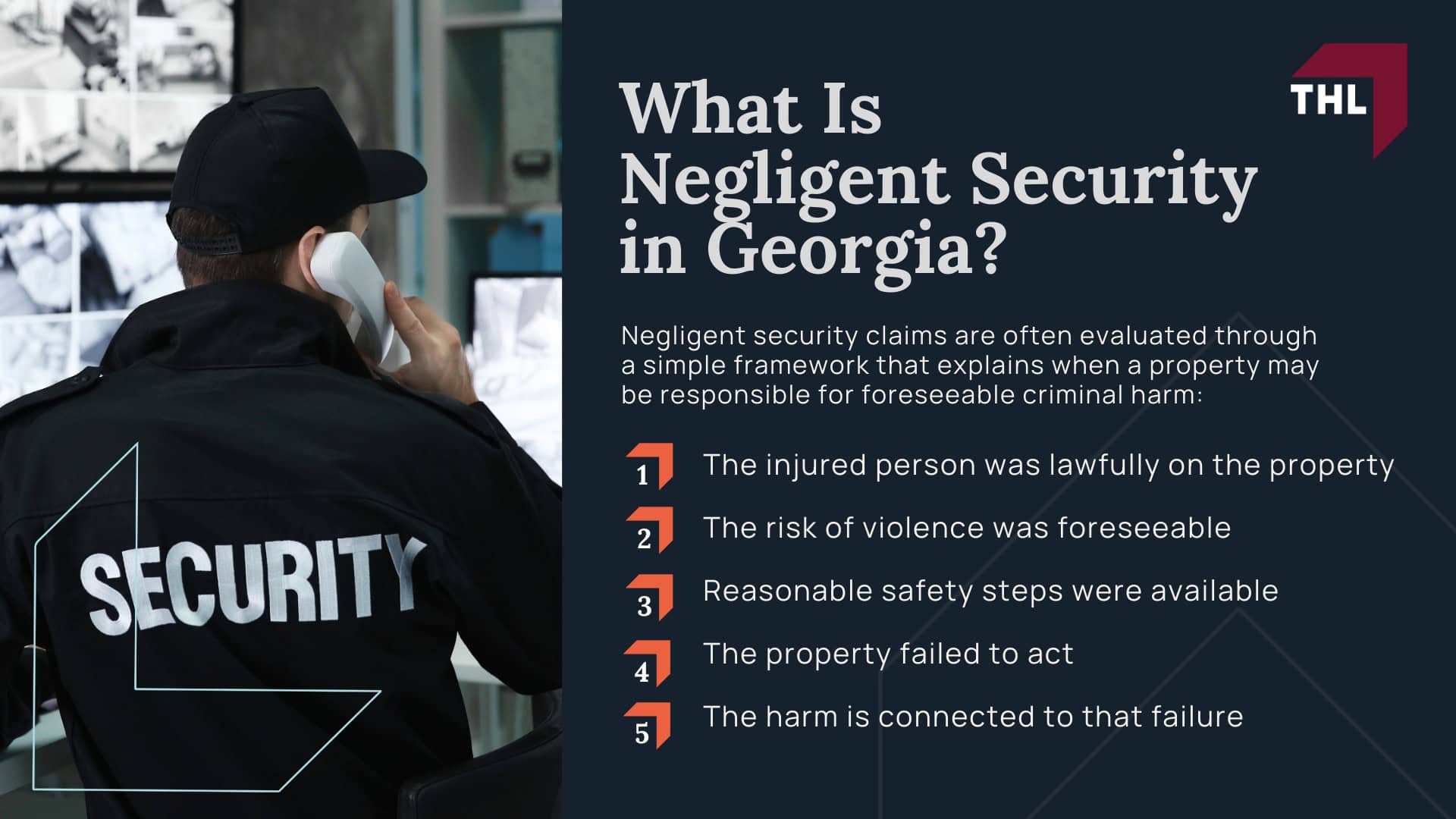 Atlanta Negligent Security Lawyer - What Is Negligent Security in Georgia - torhoerman law
