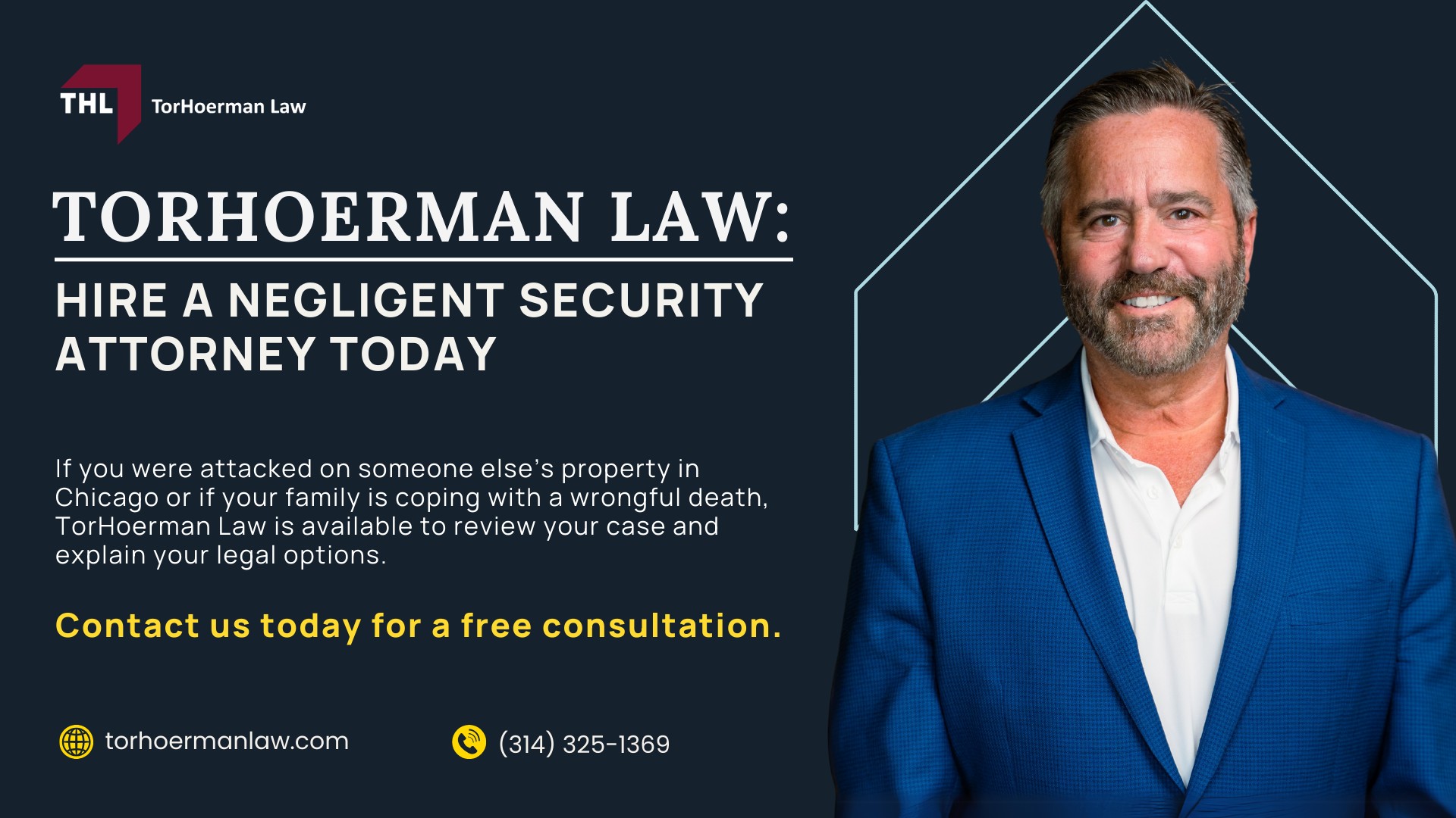 Chicago Negligent Security Lawyer - Illinois Law, Local Chicago Laws Relevant to Negligent Security Claims - torhoerman law; Chicago Negligent Security Lawyer - “Foreseeability” in Chicago Negligent Security Cases - torhoerman law; Chicago Negligent Security Lawyer - What Types of Incidents Lead to Negligent Security Claims in Chicago - torhoerman law; Chicago Negligent Security Lawyer - Common Negligent Security Injuries - torhoerman law; Chicago Negligent Security Lawyer - What Is Considered Inadequate Security - torhoerman law; Chicago Negligent Security Lawyer - What To Do After an Assault or Attack on Someone Else’s Property - torhoerman law; Chicago Negligent Security Lawyer - Do You Qualify for a Negligent Security Lawsuit - torhoerman law; Chicago Negligent Security Lawyer - Gathering Evidence for a Negligent Security Claim - torhoerman law; Chicago Negligent Security Lawyer - Damages in Negligent Security Claims - torhoerman law; Chicago Negligent Security Lawyer - Who Can Be Held Liable for a Negligent Security Incident - torhoerman law; Chicago Negligent Security Lawyer - TorHoerman Law Hire a Negligent Security Attorney Today - torhoerman law