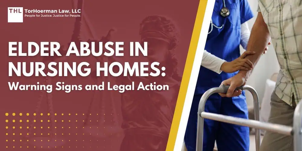 Elder Abuse in Nursing Homes Warning Signs and Legal Action; Elder Abuse in Nursing Homes Warning Signs and Legal Action - Warning Signs of Abuse and Neglect in a Nursing Home; Elder Abuse in Nursing Homes Warning Signs and Legal Action - When Abuse or Neglect Becomes Grounds for Legal Action; Elder Abuse in Nursing Homes Warning Signs and Legal Action - What Makes a Claim Legally Viable; Elder Abuse in Nursing Homes Warning Signs and Legal Action - When To Consider Legal Action - torhoerman law; Reporting Suspected Nursing Home Abuse or Neglect; What Information To Include When Reporting; The Legal Process for a Nursing Home Abuse or Neglect Case; Statute of Limitations in Illinois and Missouri; How a Nursing Home Abuse Attorney Can Help You; TorHoerman Law: Do You Suspect Nursing Home Abuse? We're a Call Away
