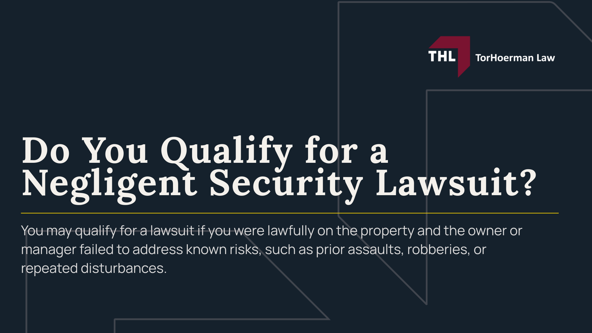 St. Louis Negligent Security Lawyer - What Is Negligent Security in Missouri - torhoerman law; St. Louis Negligent Security Lawyer - What Negligent Security Looks Like in Real Life - torhoerman law; St. Louis Negligent Security Lawyer - What Negligent Security Looks Like in Real Life - torhoerman law (1); St. Louis Negligent Security Lawyer - What Types of Incidents Lead to Negligent Security Claims in St. Louis - torhoerman law; St. Louis Negligent Security Lawyer - What To Do After an Assault or Attack on Someone Else’s Property - torhoerman law; St. Louis Negligent Security Lawyer - Missouri Law and Negligent Security Claims - torhoerman law; St. Louis Negligent Security Lawyer - Do You Qualify for a Negligent Security Lawsuit - torhoerman law