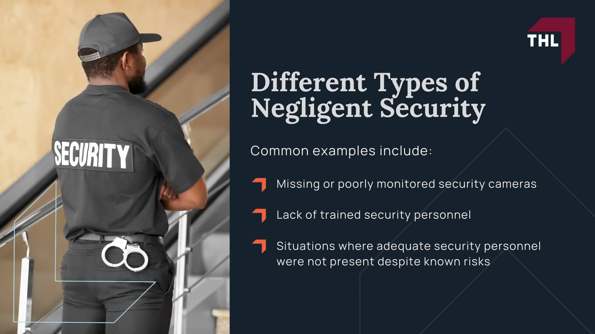 The Legal Process for Negligent Security Lawsuits - The Legal Process of Negligent Security Lawsuits - torhoerman law; What To Do After An Assault or Attack on Someone Else's Property; The Legal Process for Negligent Security Lawsuits - Different Types of Negligent Security - torhoerman law