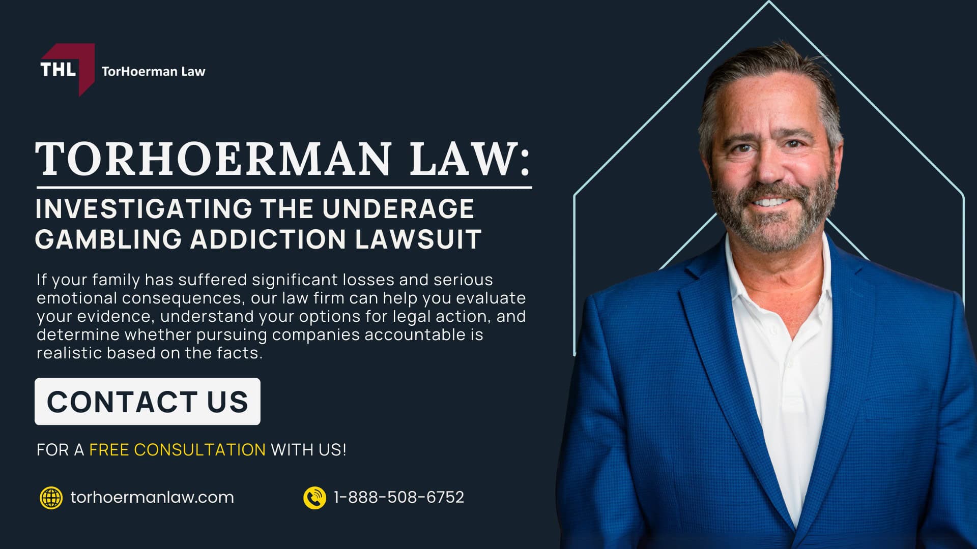 Underage Gambling Addiction Lawsuit - Do You Qualify For The Underage Gambling Addiction Lawsuit - torhoerman law; Underage Gambling Addiction Lawsuit - What Platforms Are Being Investigated For Legal Action - torhoerman law; Underage Gambling Addiction Lawsuit - Gathering Evidence For A Underage Gambling Addiction Lawsuit - torhoerman law; Underage Gambling Addiction Lawsuit - Prevalence of Gambling Addiction in Young People - torhoerman law; Underage Gambling Addiction Lawsuit - Psychological Impact of Gambling Addiction on Young People - torhoerman law; Underage Gambling Addiction Lawsuit - Suffered Significant Losses And Mental Health Problems From Gambling Addiction - torhoerman law; The Mental Health Impact Of Underage Gambling Addiction; Underage Gambling Addiction Lawsuit - What Treatment Is Available To Victims Of Underage Gambling Addiction - torhoerman law; Underage Gambling Addiction Lawsuit - The Mental Health Impact Of Underage Gambling Addiction - torhoerman law; Underage Gambling Addiction Lawsuit - TorHoerman Law Investigating The Underage Gambling Addiction Lawsuit - torhoerman law