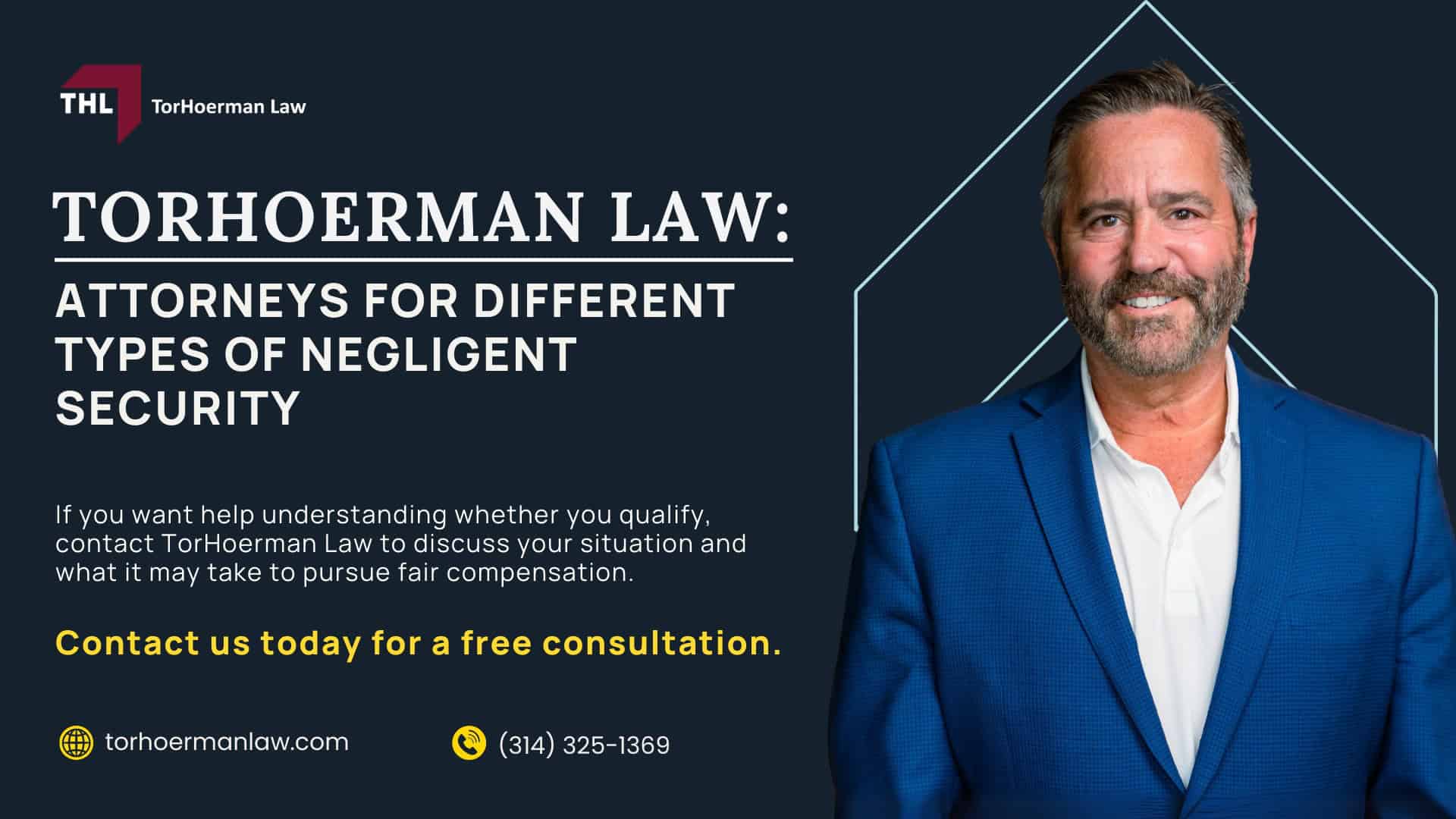 What Types of Cases Does a Negligent Security Attorney Handle - What is Negligent Security - torhoerman law; What Types of Cases Does a Negligent Security Attorney Handle - What is Negligent Security - torhoerman law; The “Foreseeability” Issue In Negligent Security Cases; How Different Types of Negligent Security Can Affect Your Case; Do You Qualify For A Negligent Security Lawsuit?; Gathering Evidence For A Negligent Security Claim; What Types of Cases Does a Negligent Security Attorney Handle - Damages In Negligent Security Claims - torhoerman law; TorHoerman Law: Attorneys for Different Types of Negligent Security