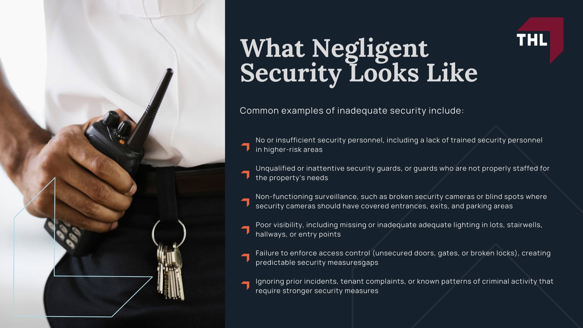 What is Negligent Security Personal Injury Lawyers Explain - What is Negligent Security - torhoerman law; What is Negligent Security Personal Injury Lawyers Explain - What Negligent Security Looks Like - torhoerman law