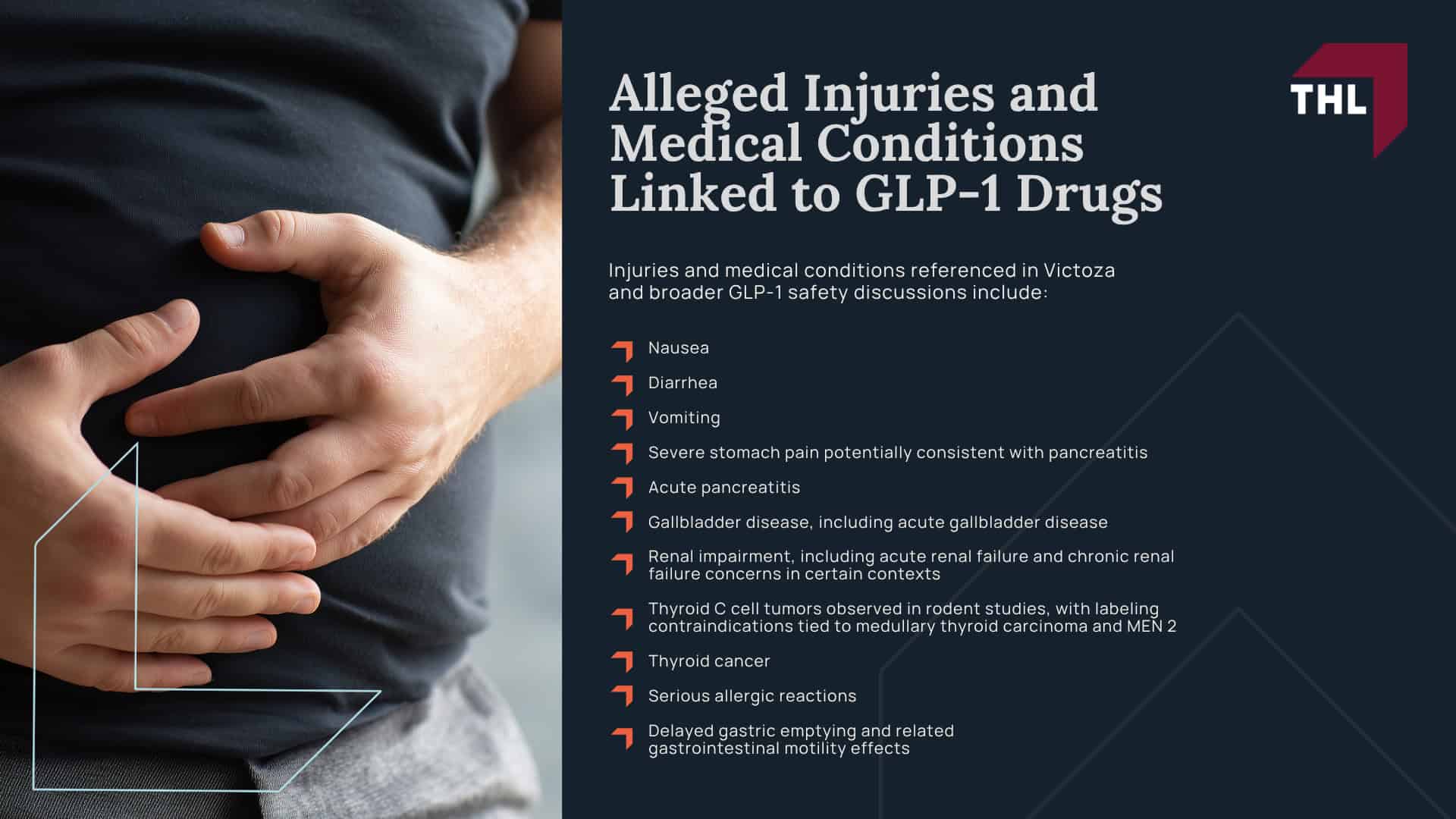 Victoza Lawsuit Overview; Other Drugs and Manufacturers Named in the GLP-1 Lawsuits; Alleged Injuries and Medical Conditions Linked to GLP-1 Drugs