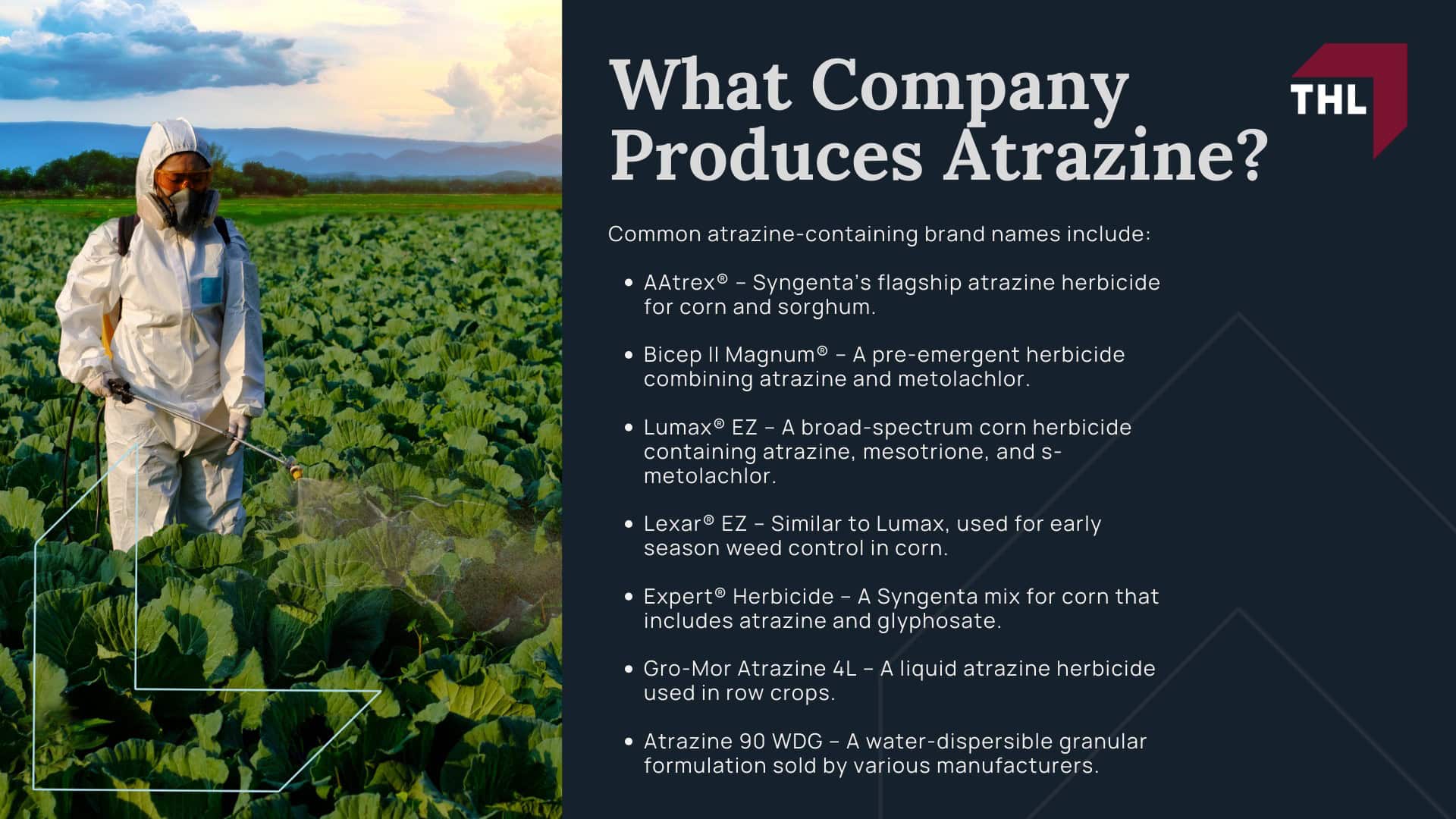Atrazine Lawsuit - Overview of the Atrazine Lawsuit Investigation - torhoerman law; Atrazine Lawsuit - What is Atrazine - torhoerman law; Atrazine Lawsuit - What Company Produces Atrazine - torhoerman law