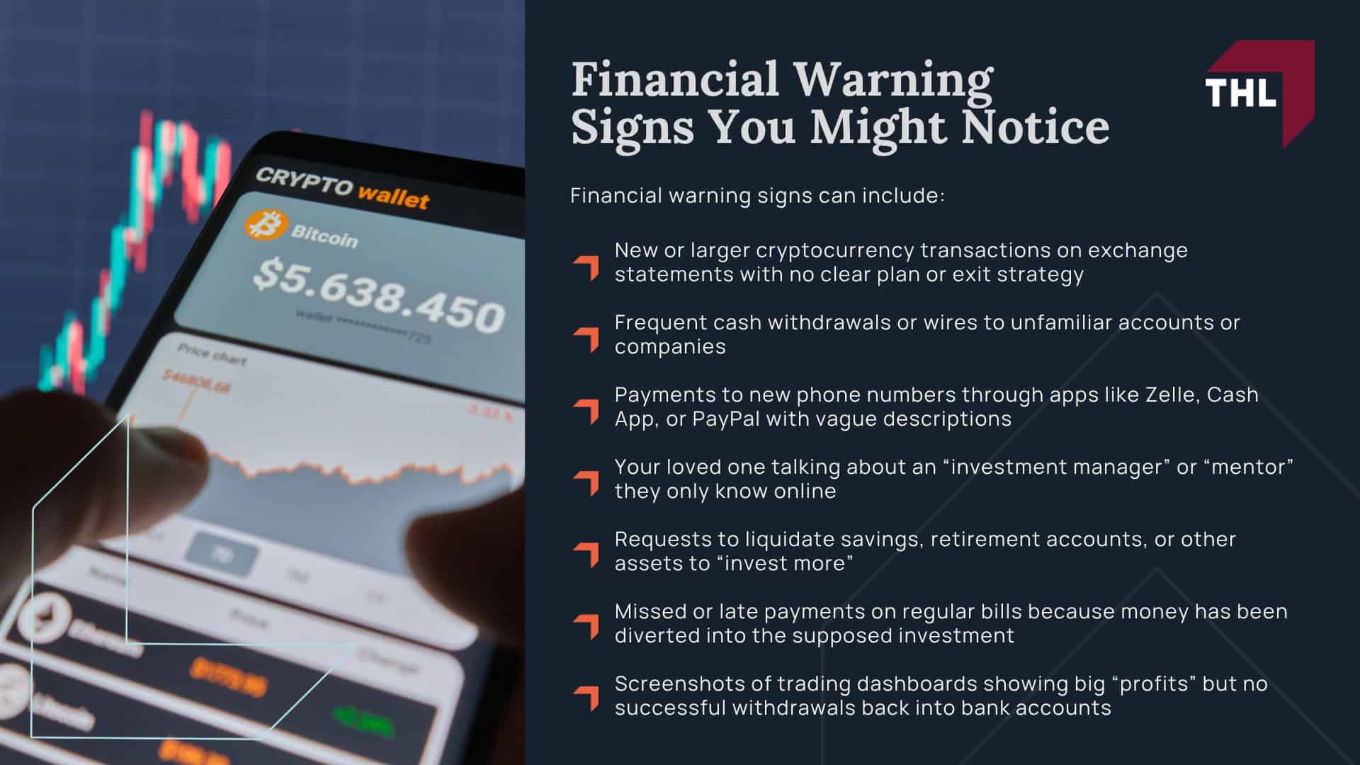 Recognizing the Signs of a Cryptocurrency Scam in a Spouse or Family Member; Common Behavioral Red Flags at Home; Financial Warning Signs You Might Notice