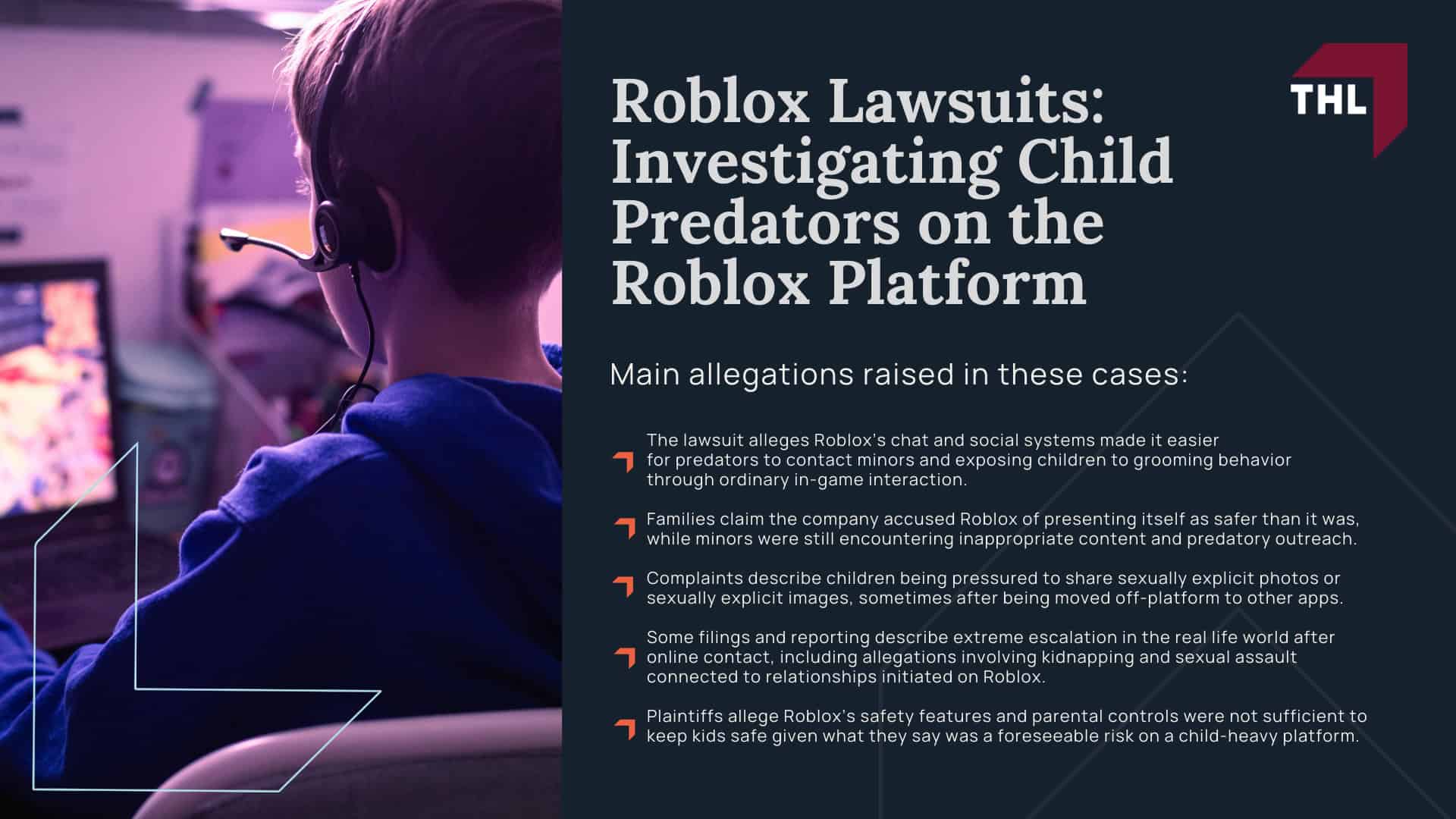 Roblox Predator Lawsuit - Roblox Lawsuits_ Investigating Child Predators on the Roblox Platform - torhoerman law
