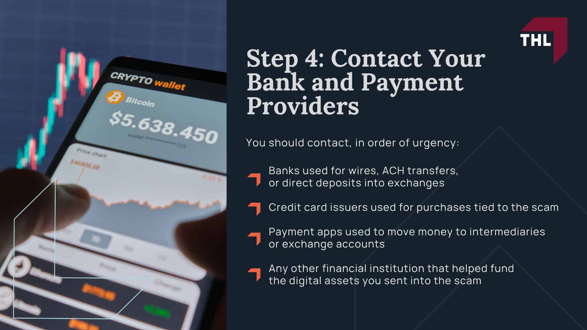 Step 1_ Stop All Contact and Payments Immediately; Step 2_ Secure Your Accounts and Devices; Step 3_ Preserve Evidence Before It Disappears; Step 4_ Contact Your Bank and Payment Providers