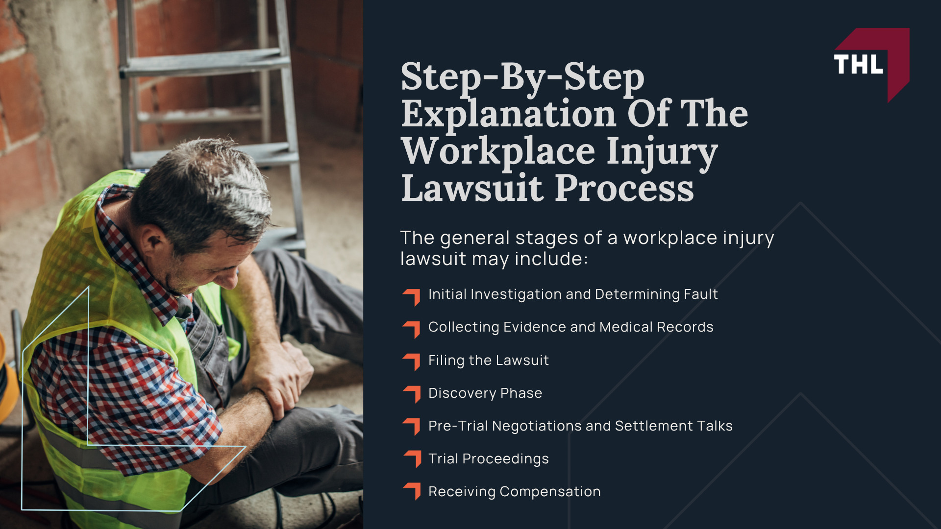 Common Types of Workplace Injuries; How Do Workplace Injuries Occur; What To Do After Being Injured in the Workplace; Step-By-Step Explanation Of The Workplace Injury Lawsuit Process; Workers’ Compensation Vs. Workplace Accident Claims