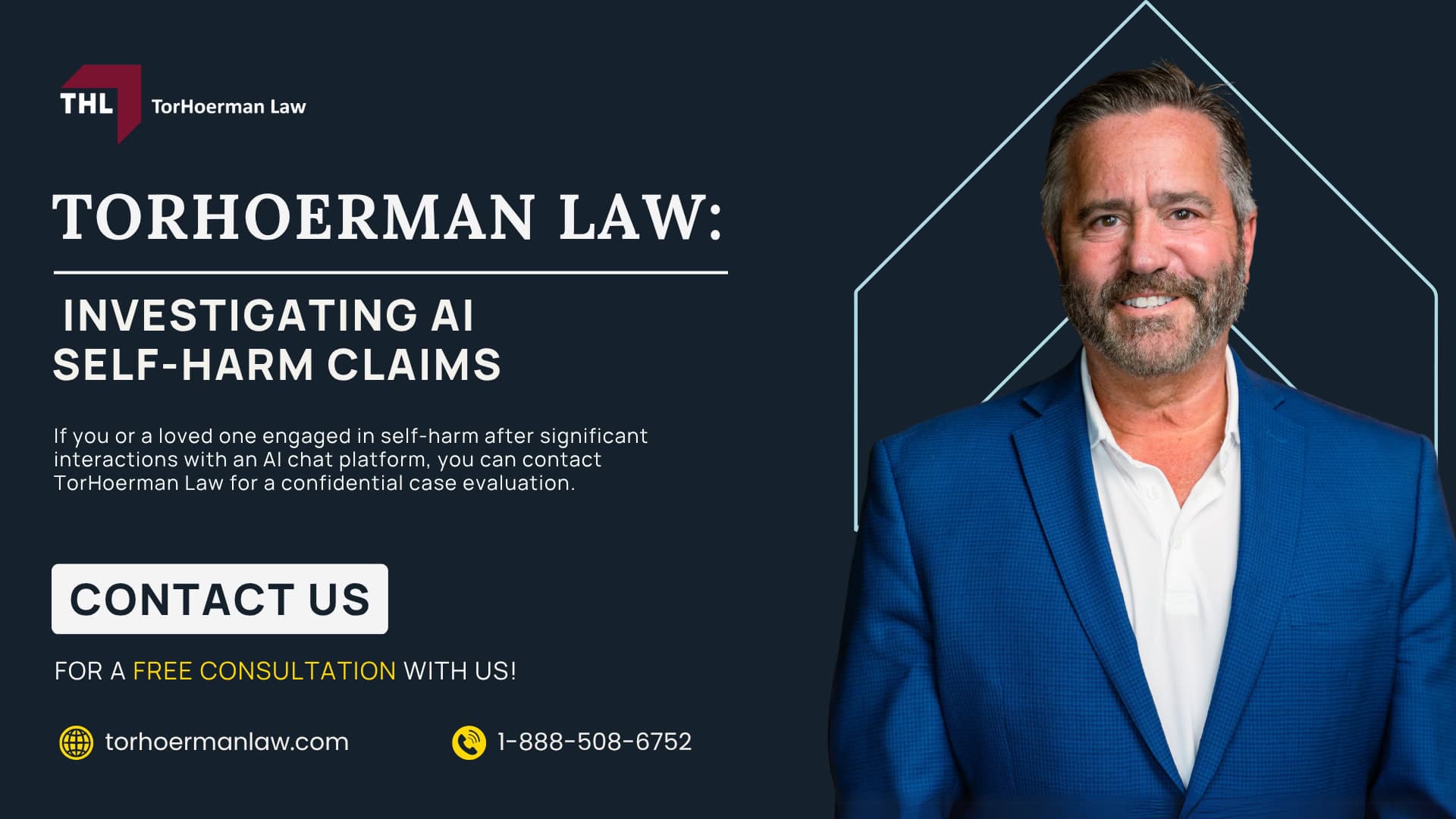 AI Companions, Loneliness, and Emotional Vulnerability; AI Companions, Loneliness, and Emotional Vulnerability; Emotional Dependence on Chatbots Instead of Human Support; Who May Qualify for an AI Self-Harm Lawsuit; What Evidence Matters in an AI Self-Harm Lawsuit; Potential Damages in AI Self-Harm Lawsuits; TorHoerman Law_ Investigating AI Self-Harm Claims