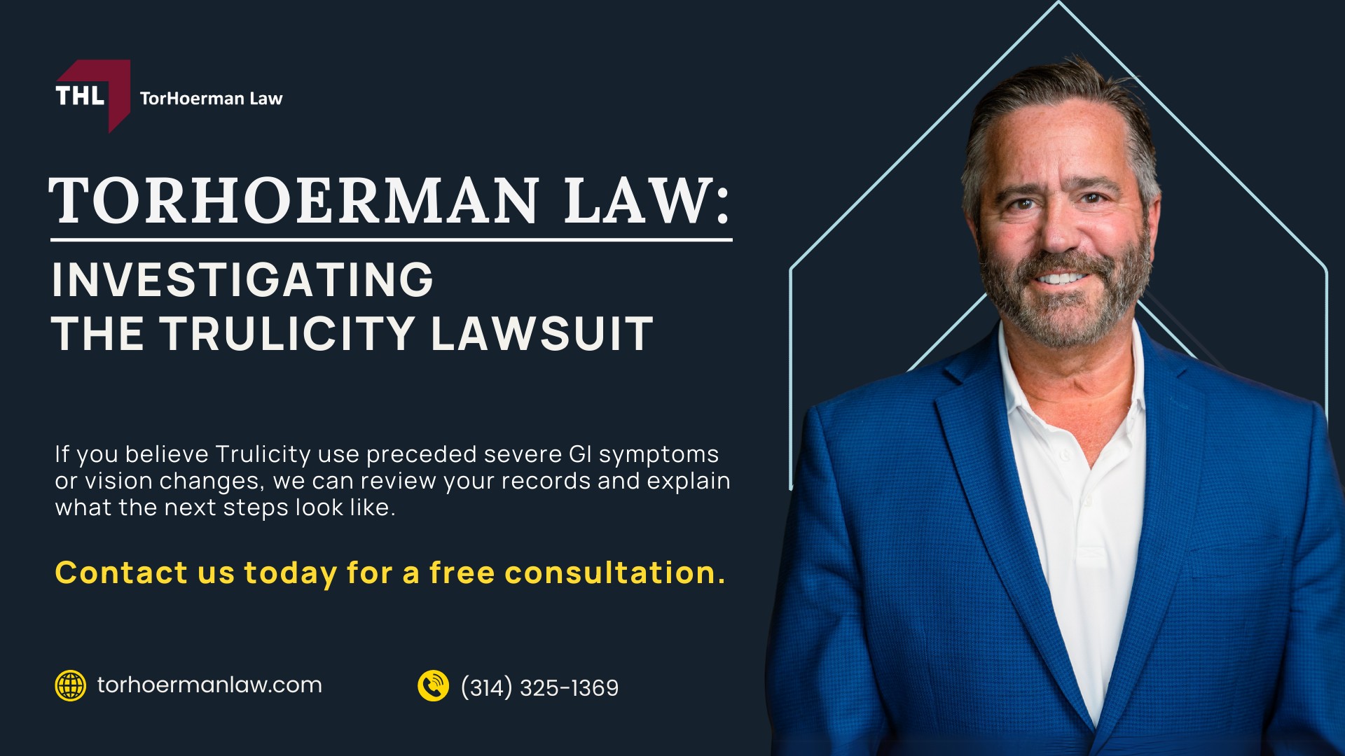 Trulicity Lawsuit - Trulicity Lawsuit Overview; Trulicity Lawsuit - Why Trulicity Is Named in the GLP-1 Litigation; Trulicity Lawsuit - Other Drugs and Manufacturers Named in the GLP-1 Lawsuits (1); Trulicity Lawsuit - Alleged Injuries and Medical Conditions Linked to GLP-1 Drugs; Trulicity Lawsuit - Severe Gastrointestinal Issues Alleged in GLP-1 Lawsuits; Trulicity Lawsuit - Vision Loss Potentially Linked to GLP-1 Usage; Trulicity Lawsuit - Do You Qualify for a Trulicity Lawsuit; Trulicity Lawsuit - Evidence Commonly Reviewed in GLP-1 Lawsuits; Trulicity Lawsuit - Damages in Trulicity Lawsuit Claims - torhoerman law; Trulicity Lawsuit - TorHoerman Law Investigating the Trulicity Lawsuit - torhoerman law