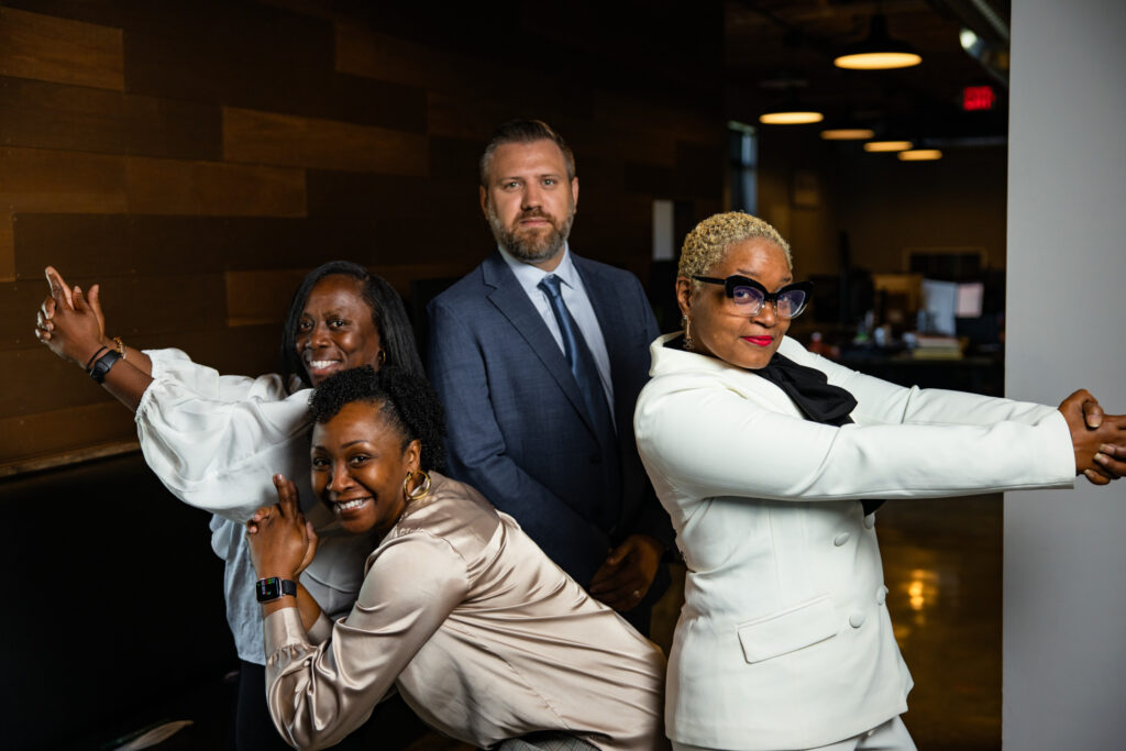 Tyler-Nikki-Kristie-and-Kidada-James-Bond-scaled-1