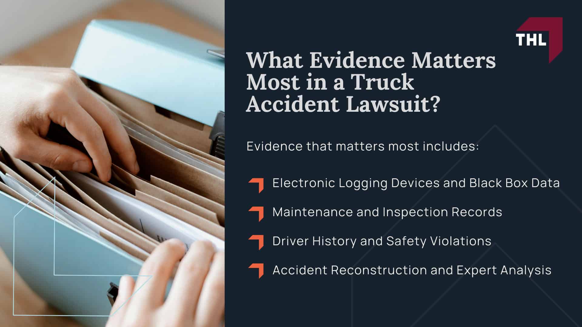 How a Semi-Truck Accident Lawsuit Typically Unfolds; The Benefits of Hiring an Experienced Truck Accident Lawyer; Why Semi-Truck Accident Cases Are More Complex Than Car Accident Claims; What Evidence Matters Most in a Truck Accident Lawsuit
