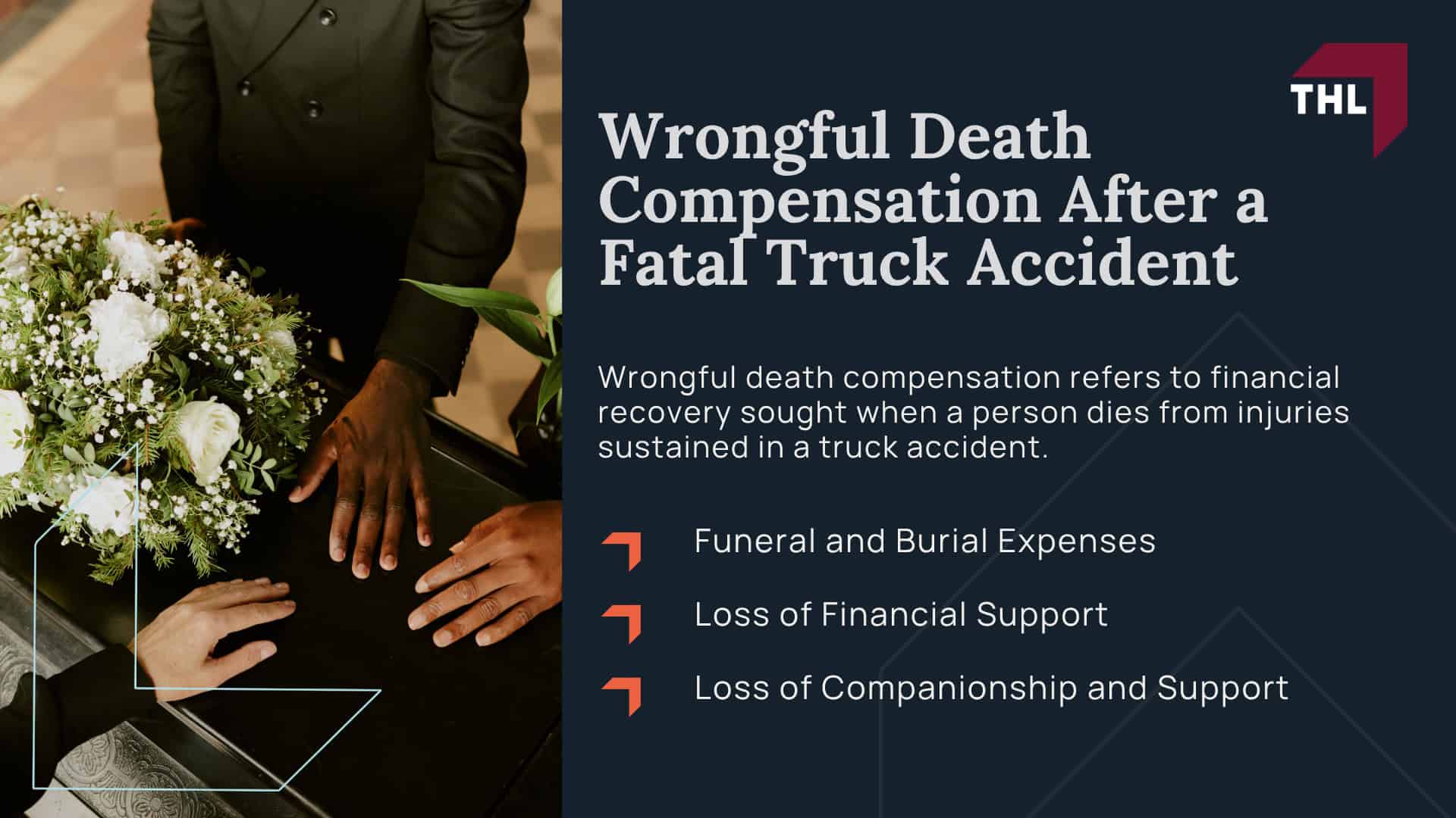 Understanding Truck Accident Compensation; Why Truck Accident Claims Are Different From Car Accident Claims; How Liability Affects Compensation; Economic Damages_ Financial Losses You Can Document; Non-Economic Damages_ The Human Impact of a Truck Crash; Catastrophic Injury and Compensation for Long-Term Impacts; Wrongful Death Compensation After a Fatal Truck Accident