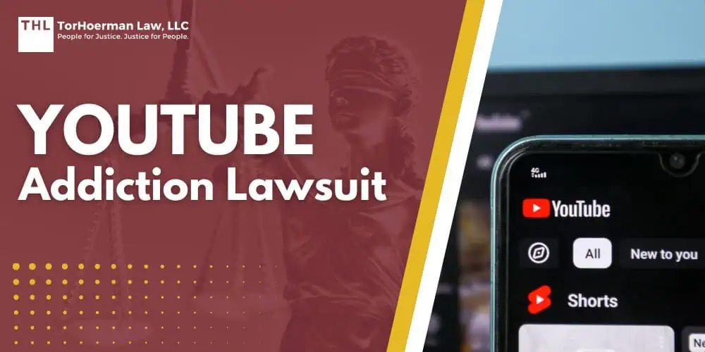 YouTube Addiction Lawsuit; YouTube Addiction Lawsuit - YouTube Addiction Lawsuit Overview - Torhoerman law; YouTube Addiction Lawsuit - Why Alphabet Inc. is Named as a Defendant in the Social Media Addiction MDL - Torhoerman law; YouTube Addiction Lawsuit - Alleged Harms Linked to YouTube Addiction - Torhoerman law; YouTube Addiction Lawsuit - Mental and Behavioral Harms Alleged in Young Users - Torhoerman law; YouTube Addiction Lawsuit - Do You Qualify for the YouTube Addiction Lawsuit - Torhoerman law; YouTube Addiction Lawsuit - Evidence in Social Media Addiction Cases - Torhoerman law; YouTube Addiction Lawsuit - Damages Sought in Social Media Addiction Lawsuits - Torhoerman law; YouTube Addiction Lawsuit - TorHoerman Law Is Accepting Clients for Social Media Addiction Claims Involving YouTube Use - Torhoerman law