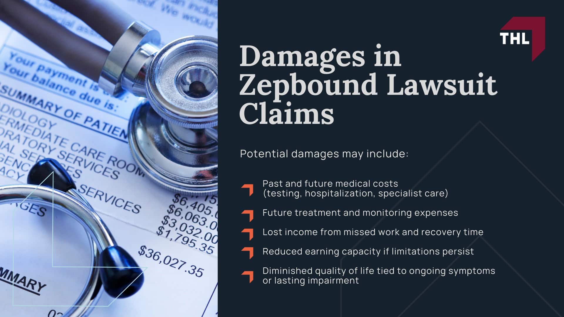 Zepbound Lawsuit - Zepbound Lawsuit Overview - torhoerman law; Zepbound Lawsuit - Other Drugs and Manufacturers Named in the GLP-1 Lawsuits - torhoerman law; Zepbound Lawsuit - Alleged Injuries and Medical Conditions Linked to GLP-1 Drugs - torhoerman law; Zepbound Lawsuit - Severe Digestive Conditions Alleged in GLP-1 Lawsuits - torhoerman law; Zepbound Lawsuit - Vision Loss Potentially Linked to GLP-1 Usage - torhoerman law; Zepbound Lawsuit - Do You Qualify for a Zepbound Lawsuit - torhoerman law; Zepbound Lawsuit - Evidence Commonly Reviewed in GLP-1 Lawsuits - torhoerman law; Zepbound Lawsuit - Damages in Zepbound Lawsuit Claims - torhoerman law