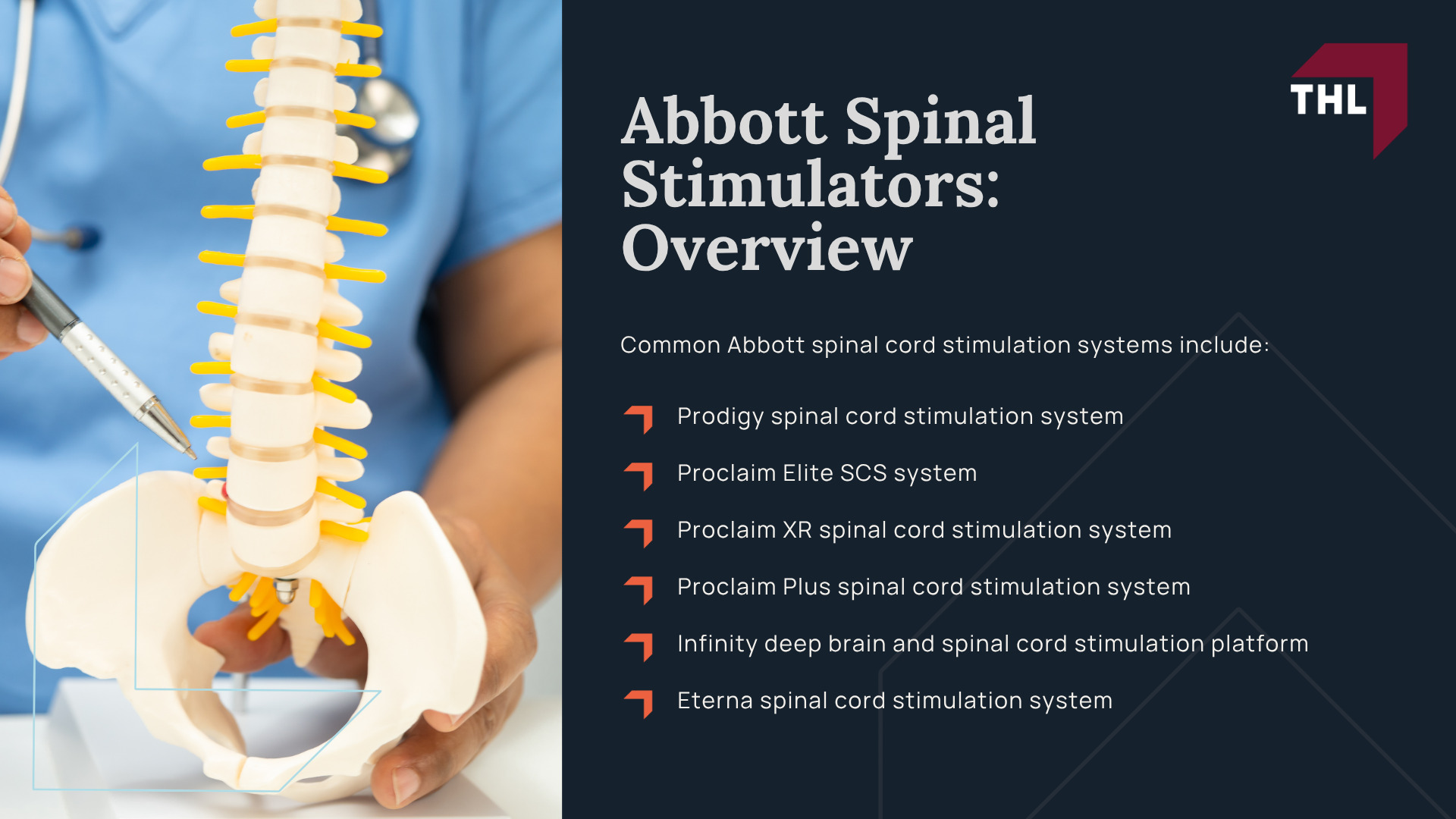 Abbott Lawsuit Investigation Overview; Injuries and Complications Linked to Spinal Stimulators; Abbott Spinal Stimulators_ Overview