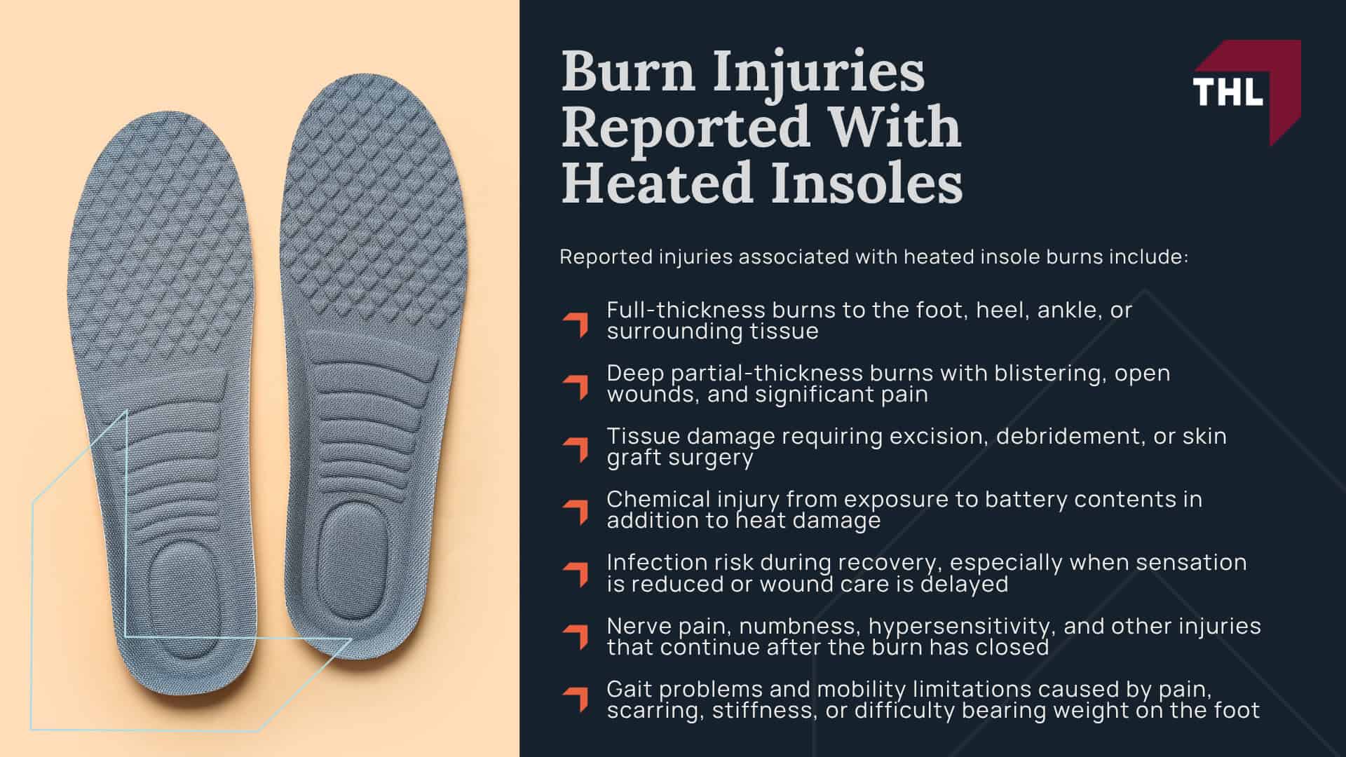 Rechargeable lithium-ion batteries embedded in or connected to the insole Internal heating elements positioned under key areas of the foot Temperature settings controlled by buttons, remotes, or mobile apps Indicator lights or displays showing heat level and battery status Basic safety features such as temperature regulation or automatic shutoff systems Charging ports and included chargers for repeated use; How Heated Insoles Work; Why Heated Insoles Can Become Dangerous Inside Shoes and Boots; Rechargeable lithium-ion batteries embedded in or connected to the insole Internal heating elements positioned under key areas of the foot Temperature settings controlled by buttons, remotes, or mobile apps Indicator lights or displays showing heat level and battery status Basic safety features such as temperature regulation or automatic shutoff systems Charging ports and included chargers for repeated use; How Heated Insoles Work; Why Heated Insoles Can Become Dangerous Inside Shoes and Boots