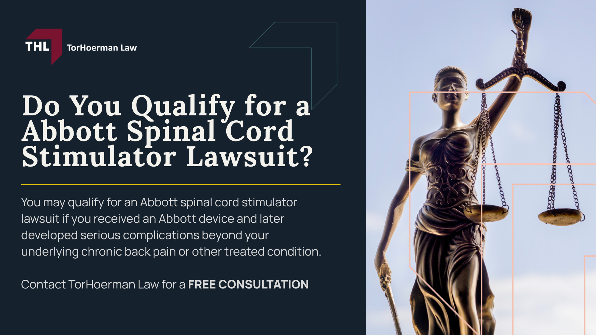 What Is the Abbott Spinal Cord Stimulator Lawsuit About; Abbott Lawsuit Investigation Overview; Spinal Cord Stimulator Risks_ Injuries and Complications; Abbott Spinal Stimulators_ Overview; Do You Qualify for a Abbott Spinal Cord Stimulator Lawsuit