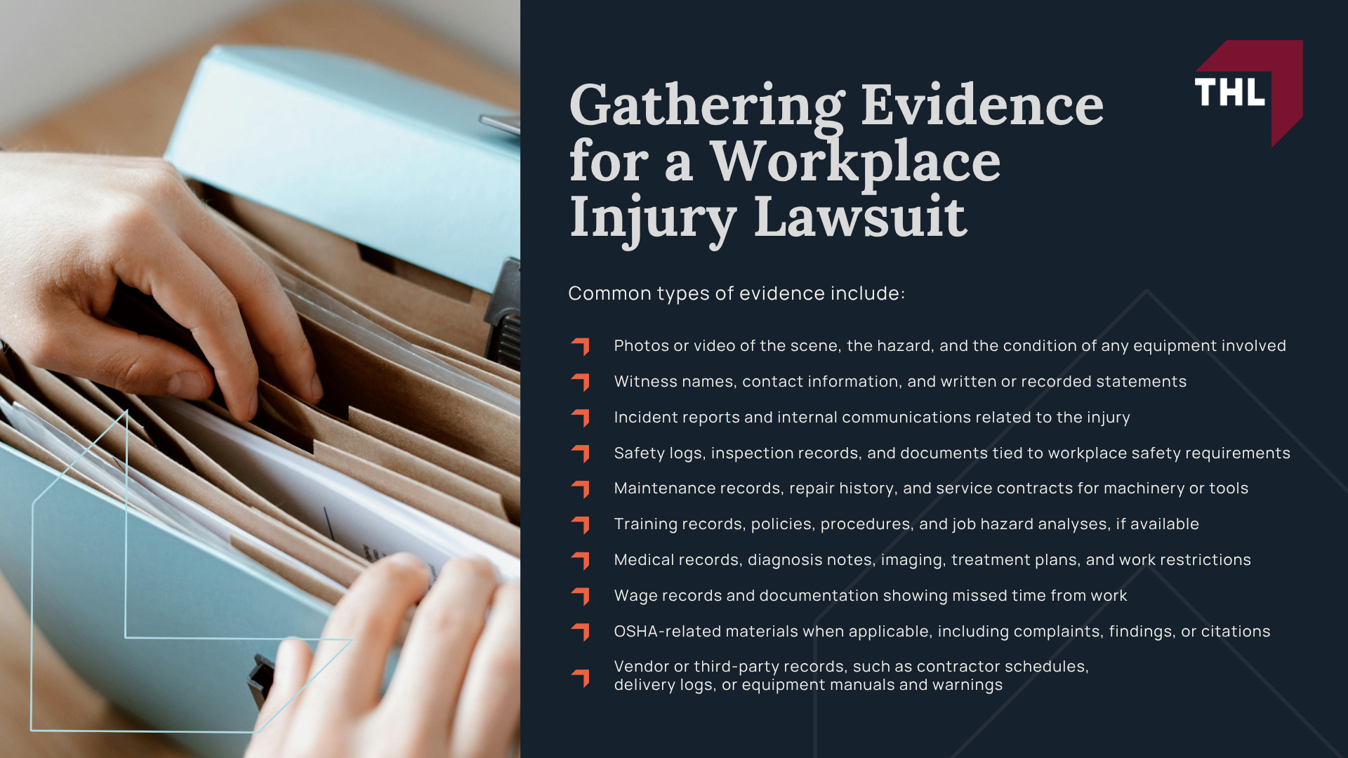 The Legal Process of Suing a Workplace for Injury; Steps of a Workplace Injury Lawsuit; Relevant Regulations in Workplace Injury Claims; If a Lawsuit Becomes Necessary; Damages in a Workplace Injury Lawsuit; The Role Of A Workplace Injury Attorney; Gathering Evidence for a Workplace Injury Lawsuit