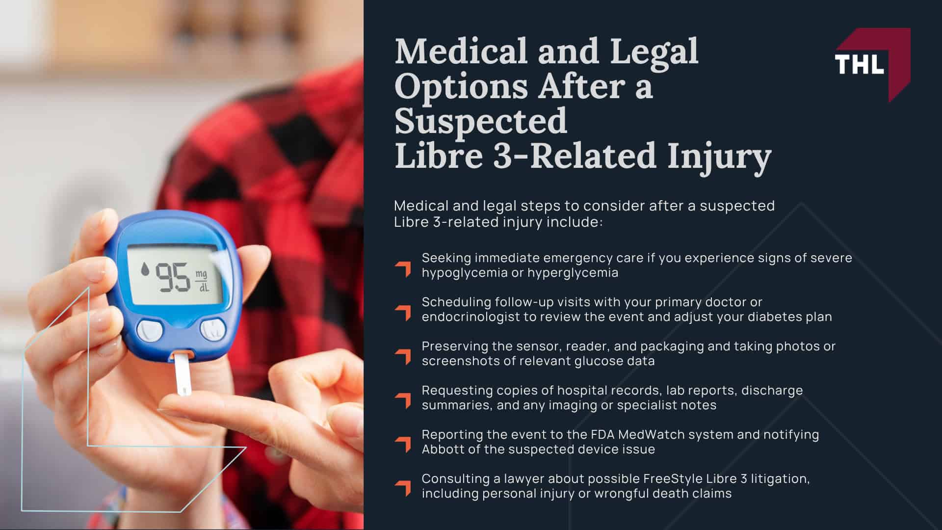 Abbott FreeStyle Libre 3 Recall; How the FreeStyle Libre 3 and Libre 3 Plus Sensors Work; Overview of the Abbott FreeStyle Libre 3 Recall; Affected FreeStyle Libre 3 Sensors and Models; Safety Risks Linked to Defective Libre 3 Sensors; Long-Term Health Complications and Wrongful Death Risks; What to Do If You Have a Potentially Affected Sensor; Medical and Legal Options After a Suspected Libre 3-Related Injury