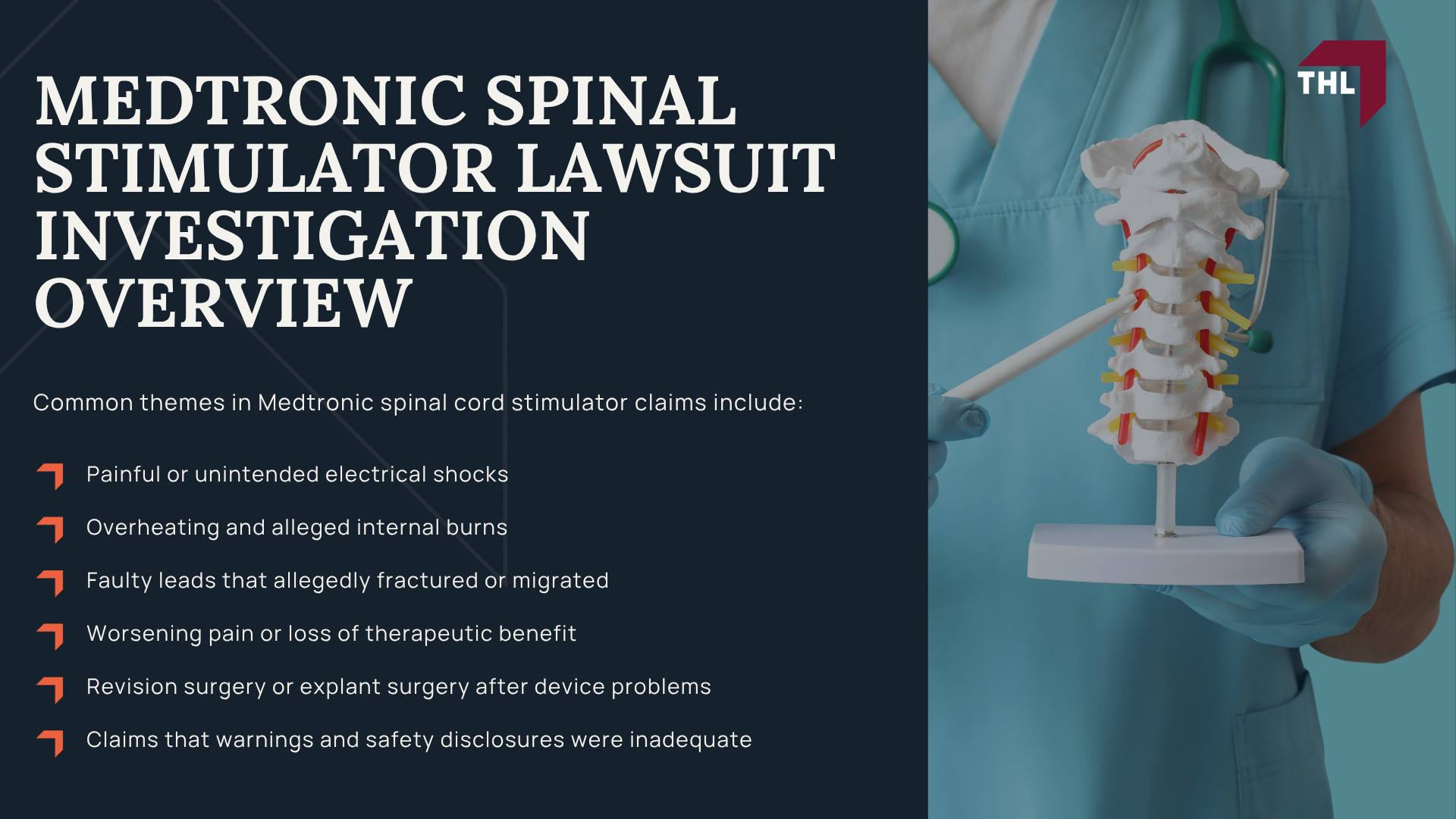 Medtronic Spinal Stimulator Lawsuit Investigation Overview