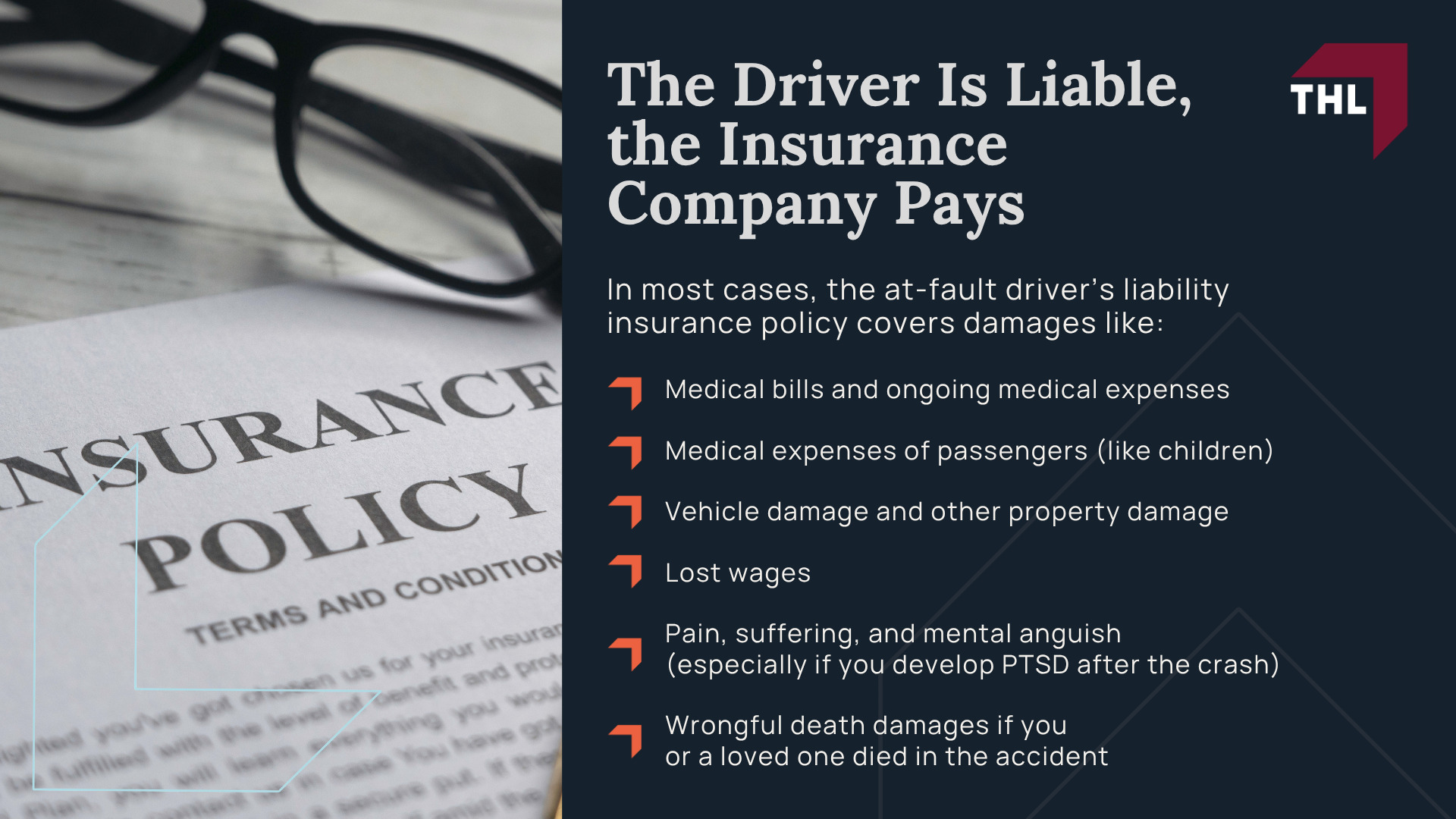 Who Pays When You Sue in a Car Accident; The Driver Is Liable, the Insurance Company Pays
