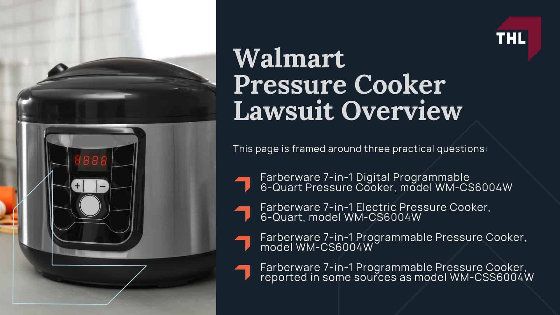 Walmart Pressure Cooker Lawsuit