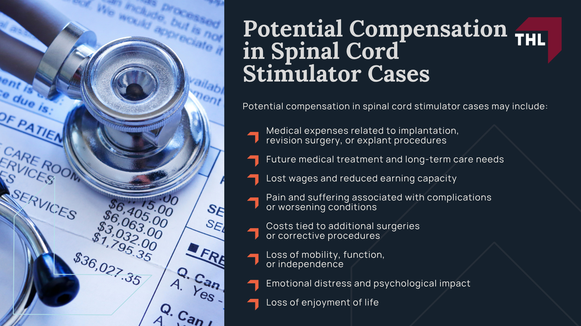 Spinal Cord Stimulator Lawsuit Overview; Spinal Cord Stimulator Lawsuit Overview (2); What Are Spinal Cord Stimulator Lawsuits Based On; Spinal Cord Stimulator Complications and Injuries; What Companies Are Named in Spinal Cord Stimulator Lawsuits; Do You Qualify for a Spinal Cord Stimulator Lawsuit; Evidence in Spinal Cord Stimulator Lawsuits; Potential Compensation in Spinal Cord Stimulator Cases