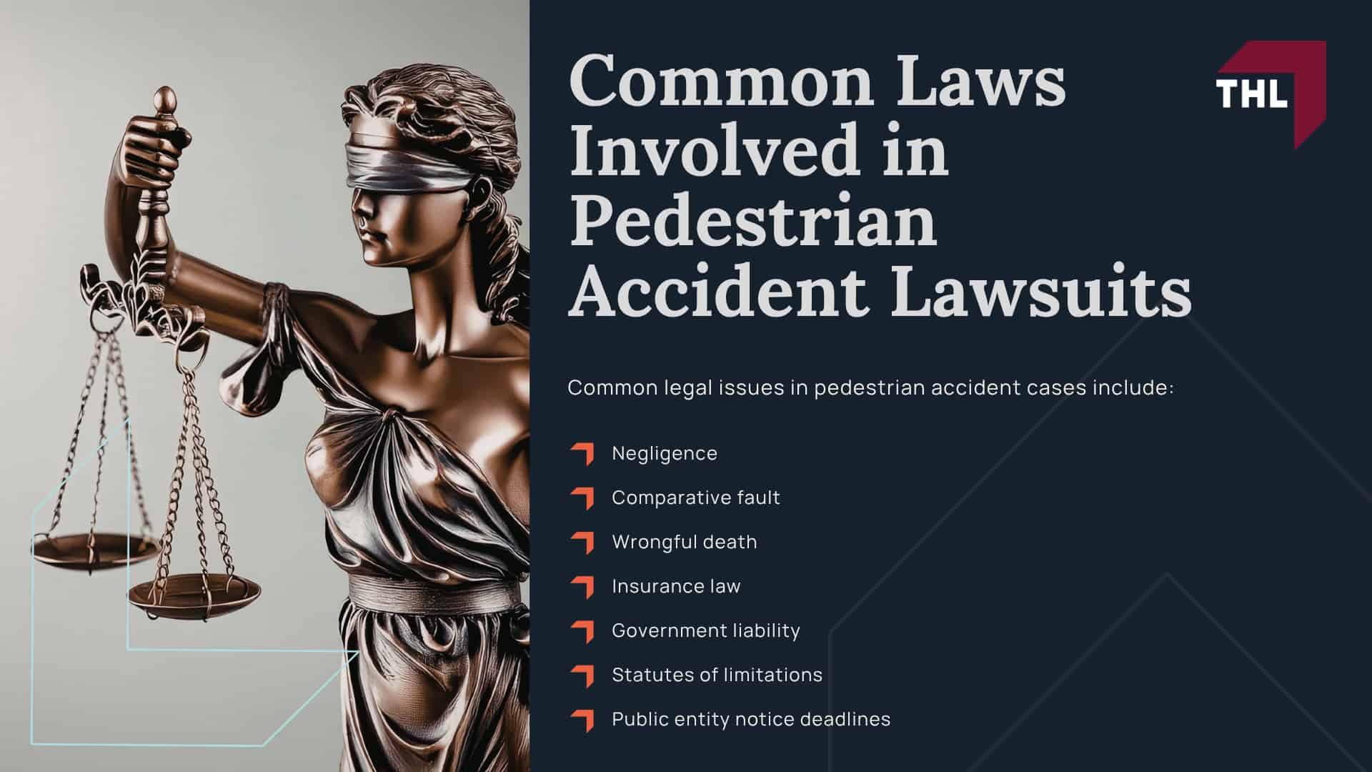 Pedestrian Accidents in the United States_ Facts and Stats; What Are the Elements of a Pedestrian Accident Lawsuit; Common Laws Involved in Pedestrian Accident Lawsuits