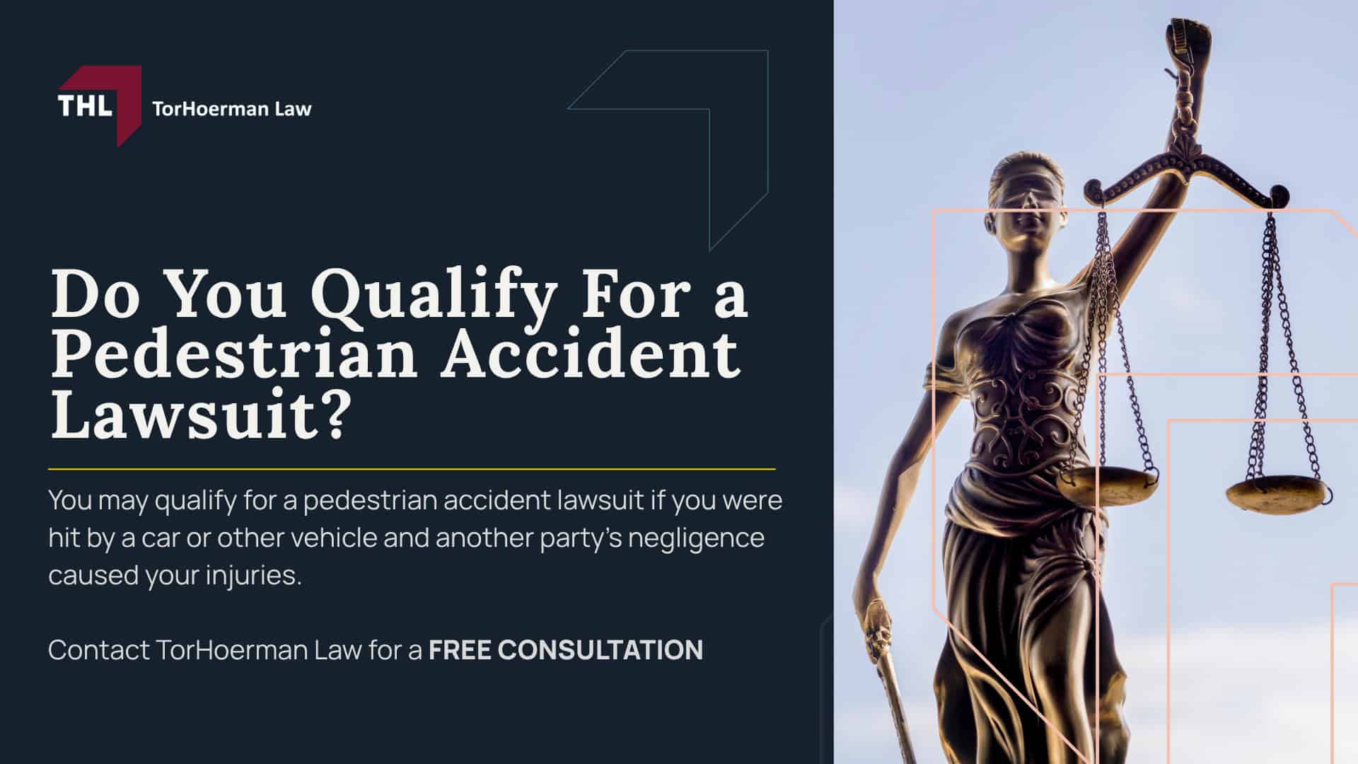 Pedestrian Accidents in the United States_ Facts and Stats; What Are the Elements of a Pedestrian Accident Lawsuit; Common Laws Involved in Pedestrian Accident Lawsuits; Common Causes of Pedestrian Accidents; Common Pedestrian Accident Injuries; Who Can Be Held Liable in a Pedestrian Accident Lawsuit; The Legal Process in a Pedestrian Accident Lawsuit; Evidence in Pedestrian Accident Lawsuits; Damages in Pedestrian Accident Lawsuits; What to Do After a Pedestrian Accident; Do You Qualify For a Pedestrian Accident Lawsuit
