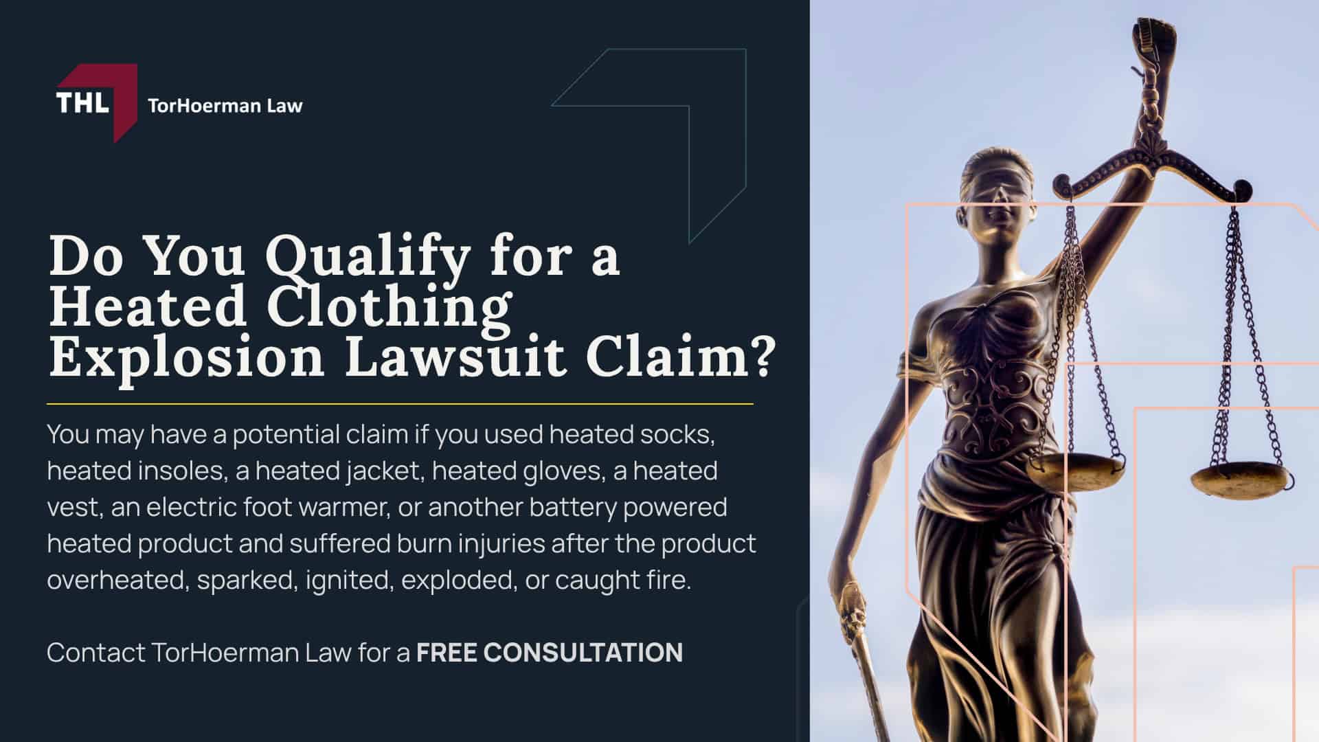 Why Heated Clothing Products May Explode or Catch Fire; Lithium-Ion Battery Failures in Heated Clothing; Thermal Runaway and Heated Clothing Explosion Risks; Types of Heated Clothing Linked to Explosion and Fire Hazards; Common Injuries Caused by Heated Clothing Explosions; What to Do After a Heated Clothing Explosion; Evidence to Preserve for a Heated Clothing Explosion Lawsuit; Do You Qualify for a Heated Clothing Explosion Lawsuit Claim