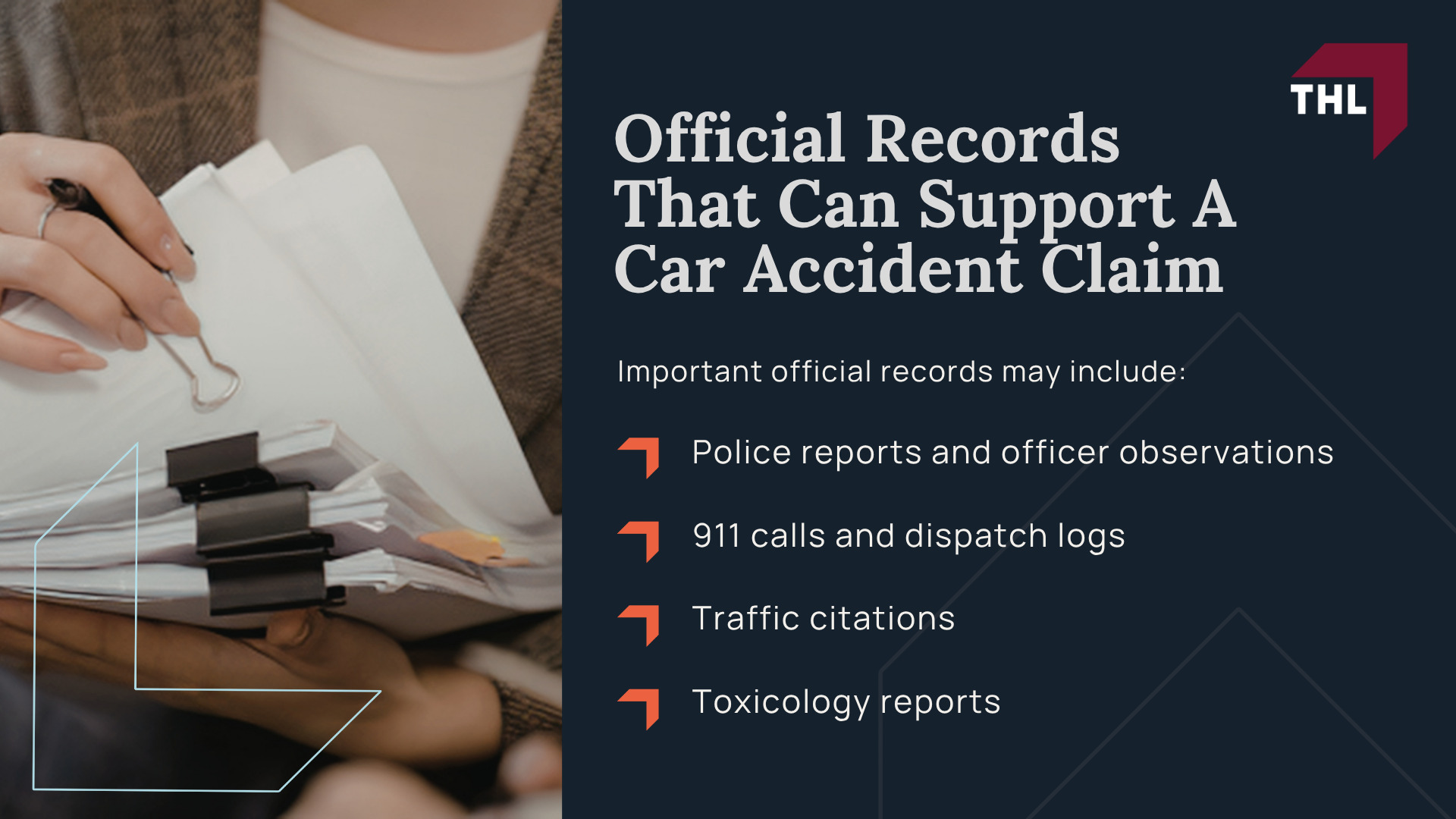 What Evidence Should You Gather for a Car Accident Case; Why Evidence Matters In A Car Accident Claim; Evidence Needs To Be Collected And Preserved Early; Gather Evidence From The Accident Scene; Official Records That Can Support A Car Accident Claim