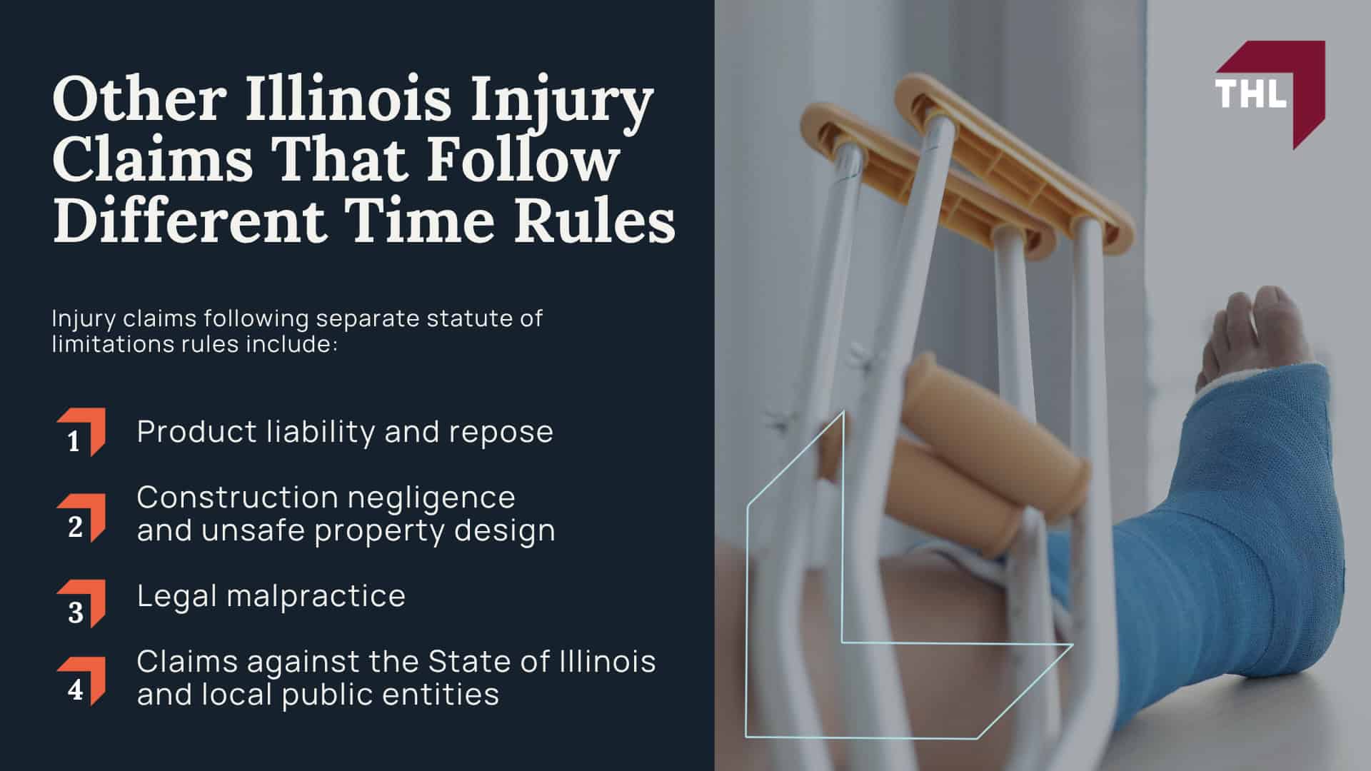 Personal Injury Lawsuit Statute of Limitations in Illinois_ Complete Overview; When Does the Clock Start Running for a Personal Injury Claim in Illinois; The Illinois Discovery Rule; Situations That Can Change the Deadline for a Personal Injury Claim; The Type of Personal Injury Case Can Impact the Time Limit to File Suit; Wrongful Death Deadlines in Illinois; Other Illinois Injury Claims That Follow Different Time Rules