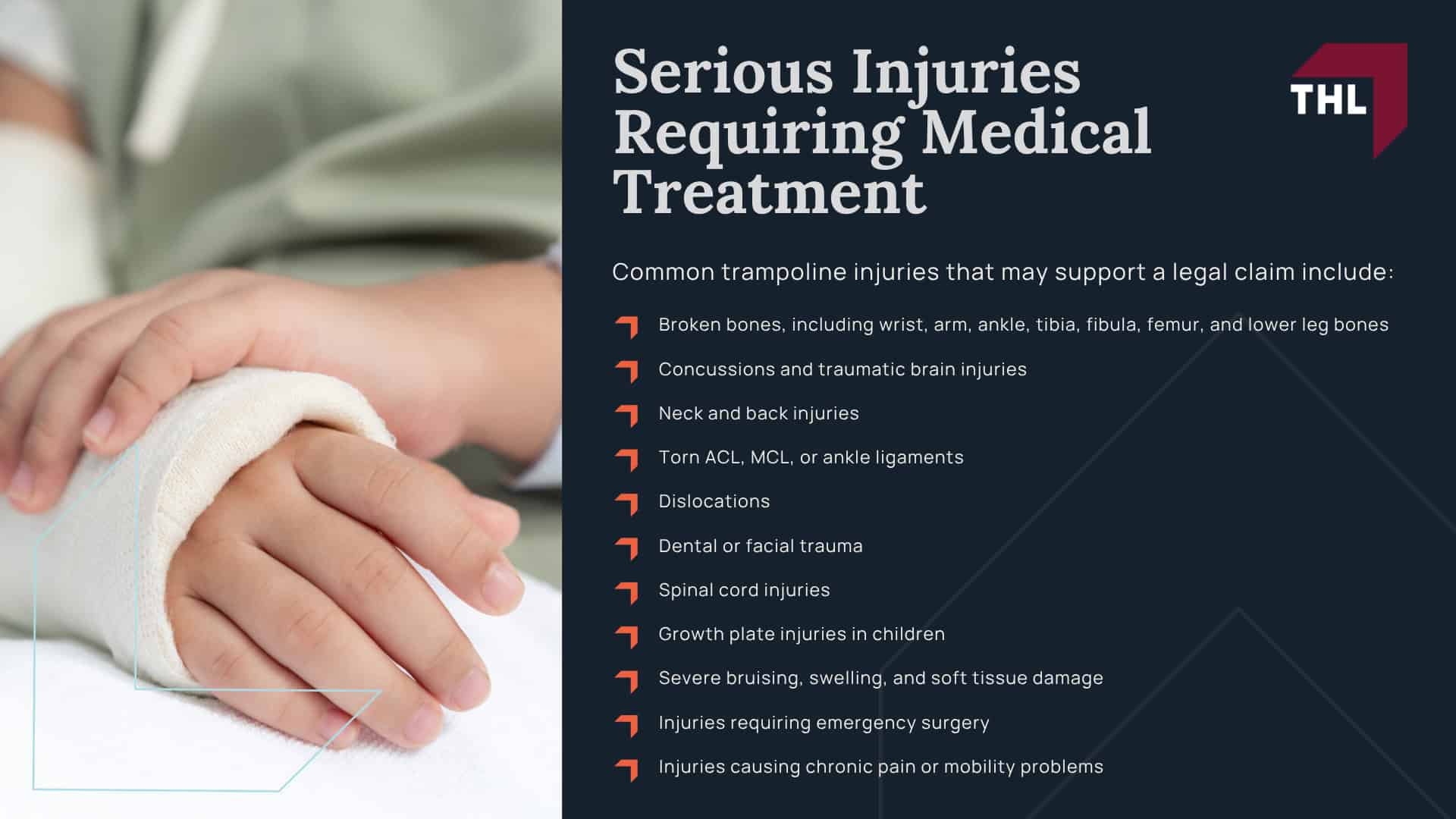 What Does a Trampoline Park Injury Lawyer Do; When Should You Contact a Trampoline Park Injury Lawyer; Serious Injuries Requiring Medical Treatment